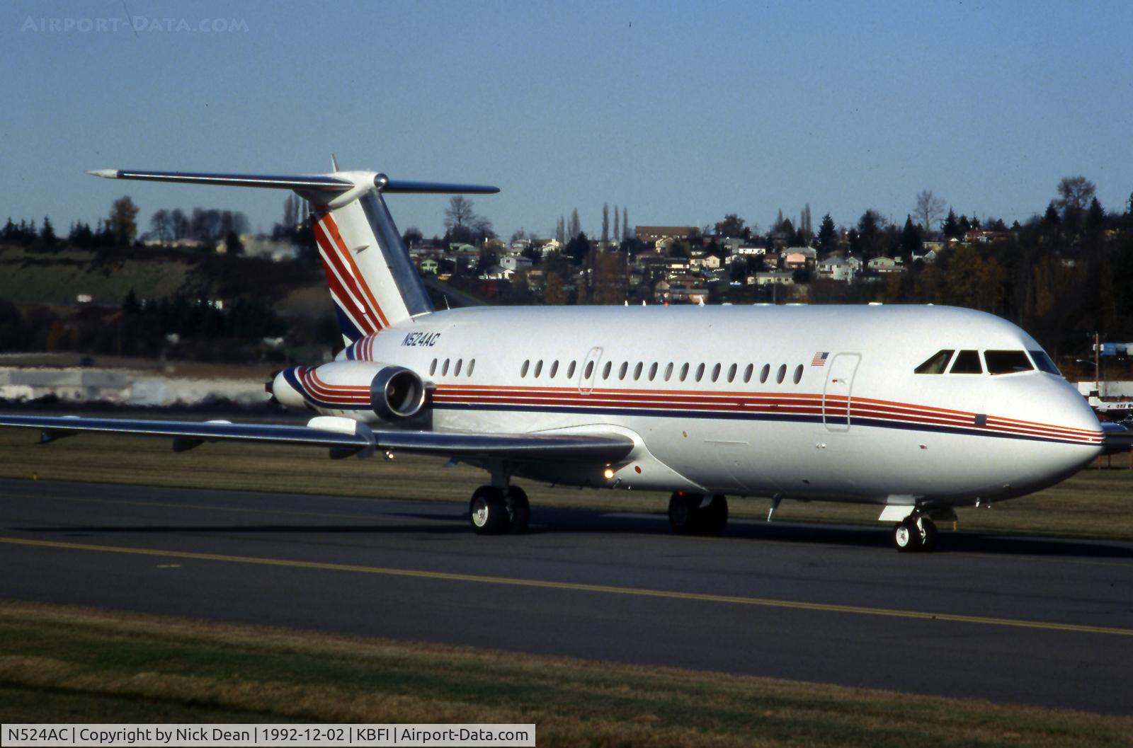 N524AC, 1967 BAC 111-419EP One-Eleven C/N BAC.120, BAC 1-11 C/N 120