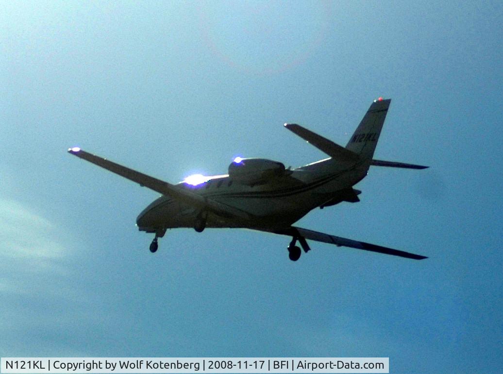 N121KL, 2007 Cessna 560XL C/N 560-5720, fast