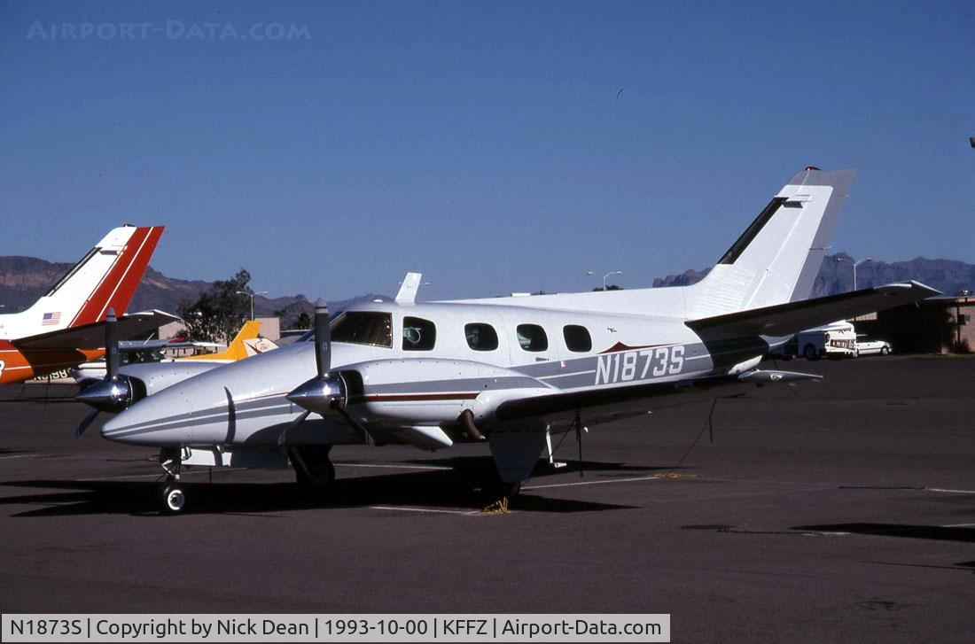 N1873S, 1969 Beech 60 Duke C/N P-105, W/O as N105PP 04-Dec 2007 departing Wilmington DE