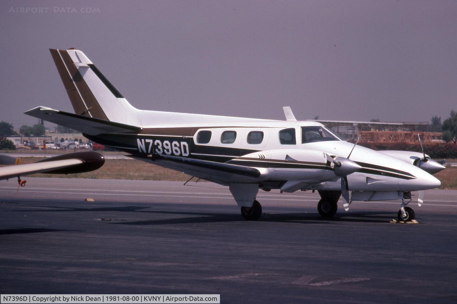 N7396D, Beech 60 C/N P120, /