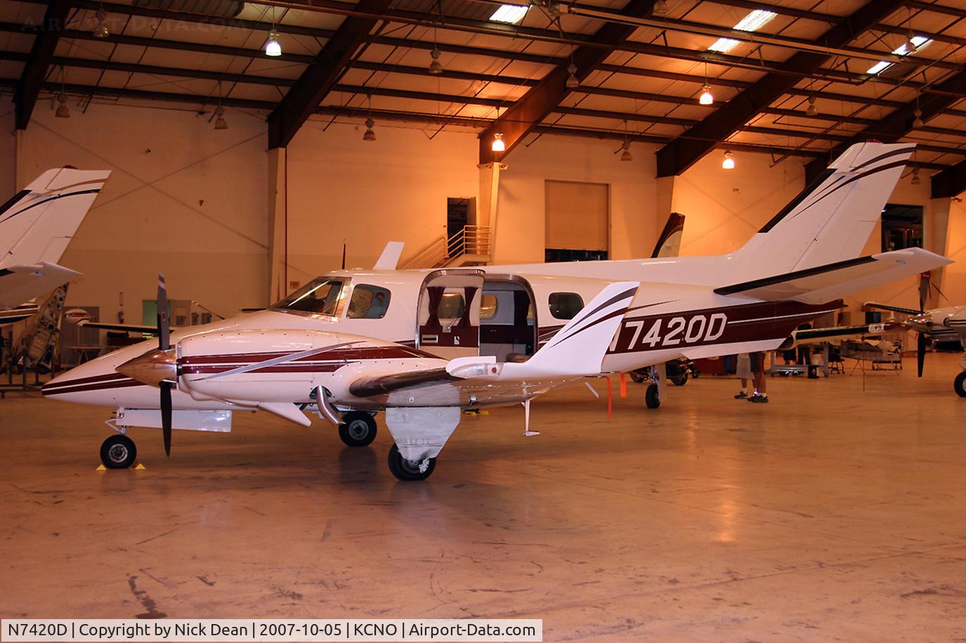 N7420D, 1970 Beech A60 C/N P-134, My company winglets strakes and VG installed on this aircraft www.blraerospace.com