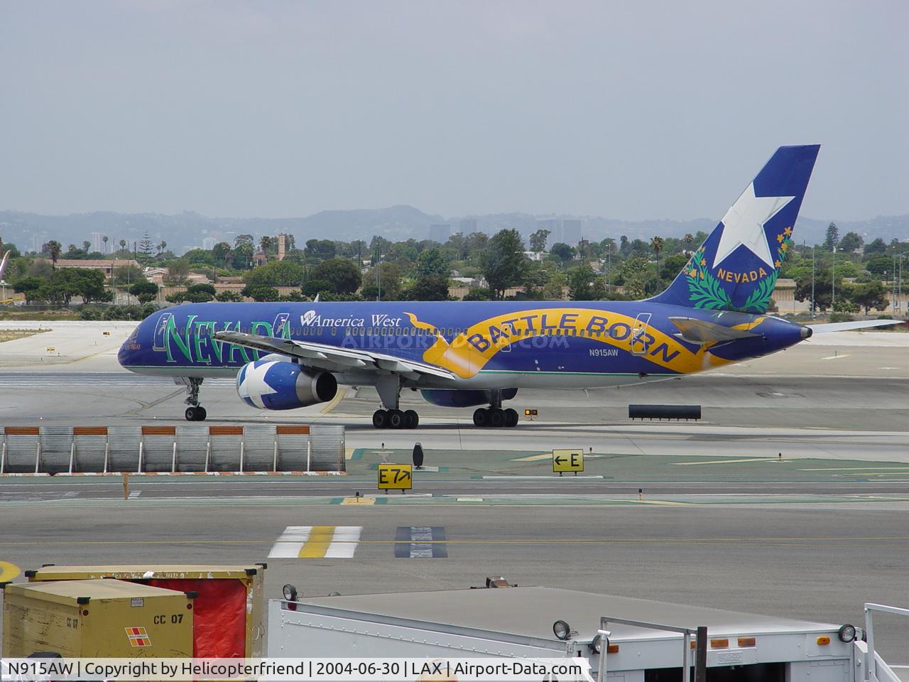 N915AW, 1984 Boeing 757-225 C/N 22209, Waiting turn for take off