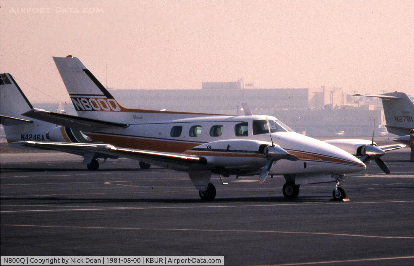 N800Q, Beech A60 C/N P146, Clearly a Duke C/N P-146