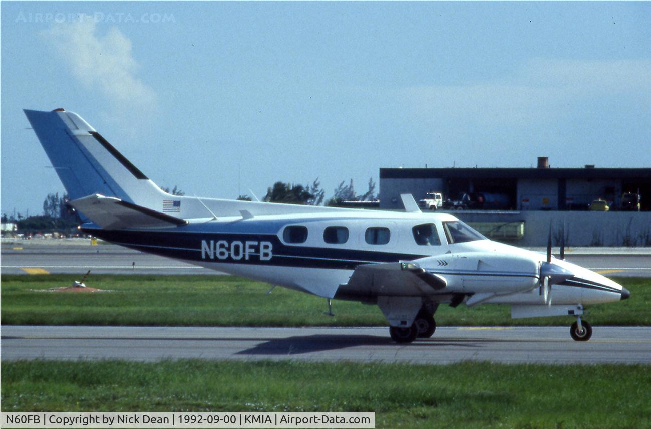 N60FB, 1970 Beech A60 C/N P-159, /