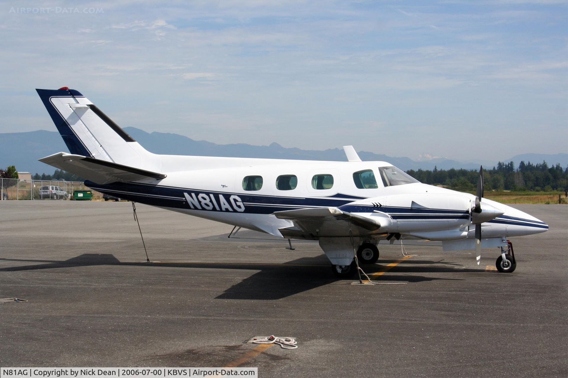 N81AG, 1973 Beech A60 C/N P-219, /