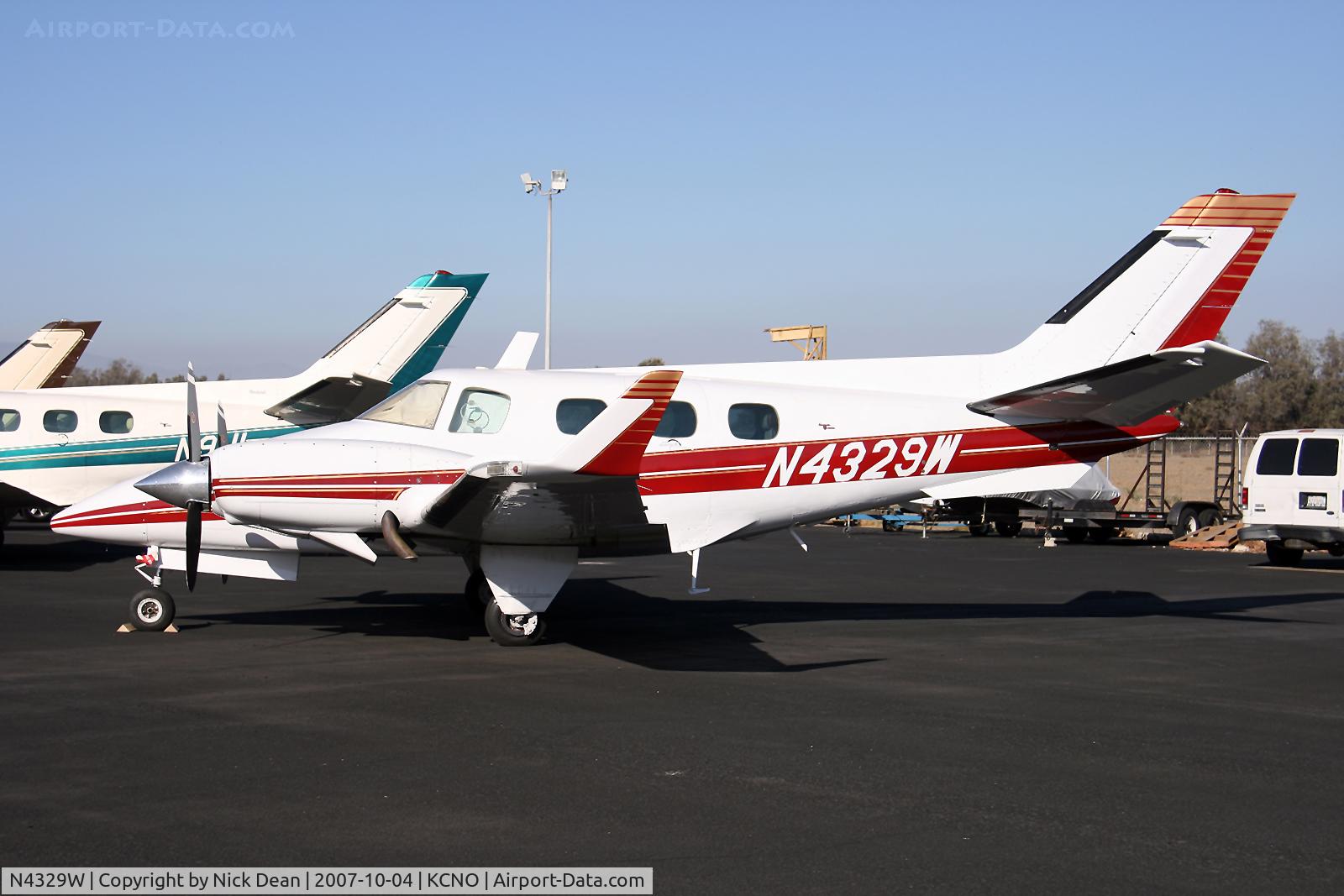 N4329W, 1974 Beech B-60 Duke C/N P-263, /