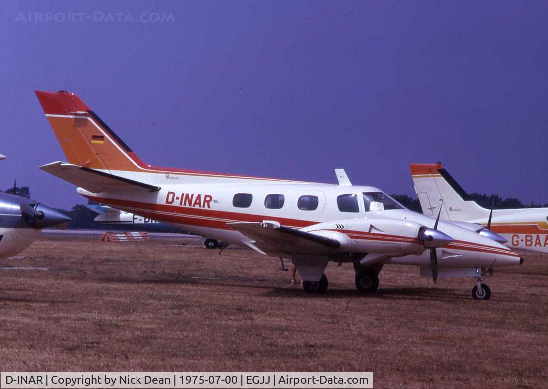 D-INAR, 1974 Beech B-60 Duke C/N P-274, Oh the good old days now registered HB-GJK and has all my mods installed