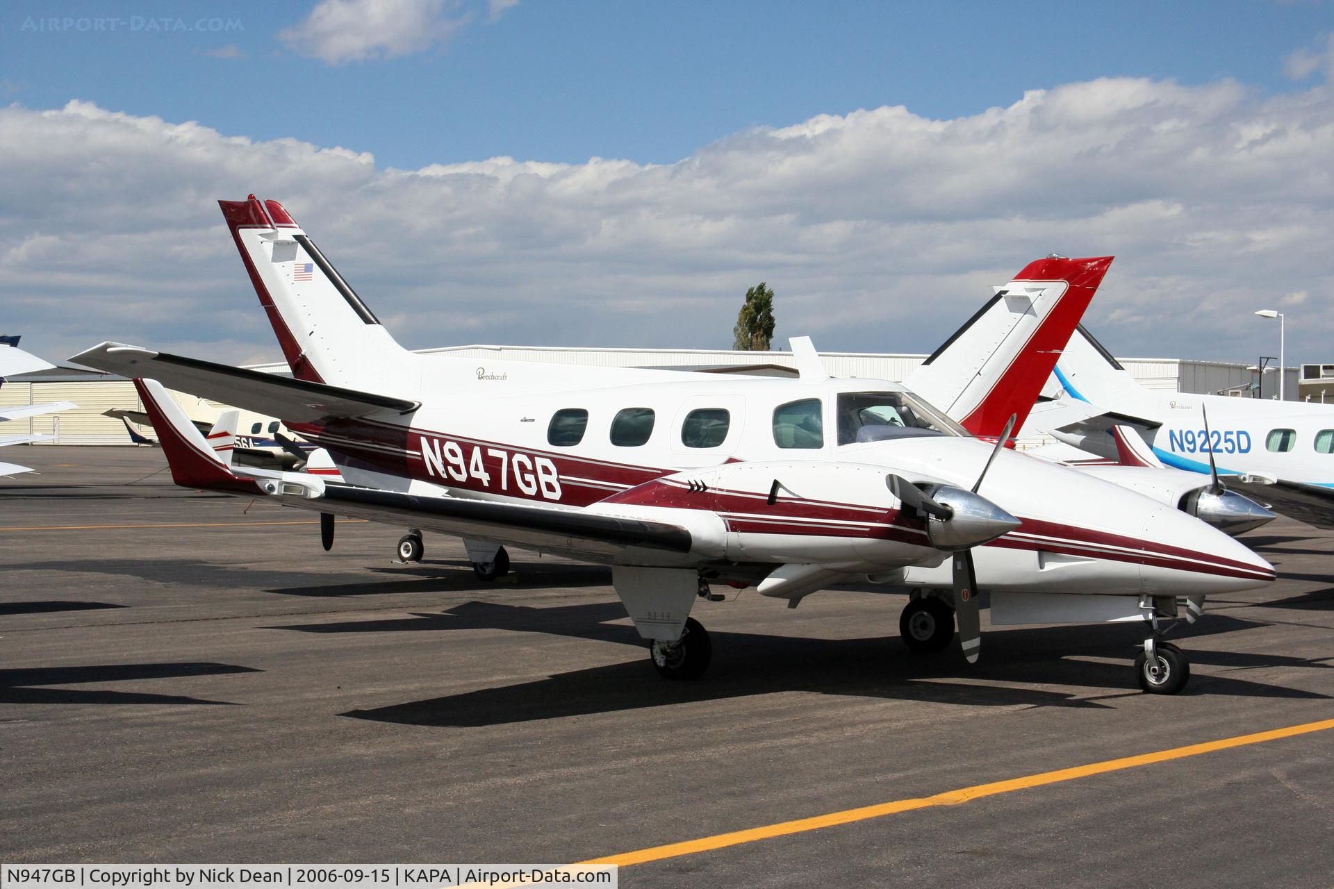 N947GB, 1975 Beech B-60 Duke C/N P-365, /