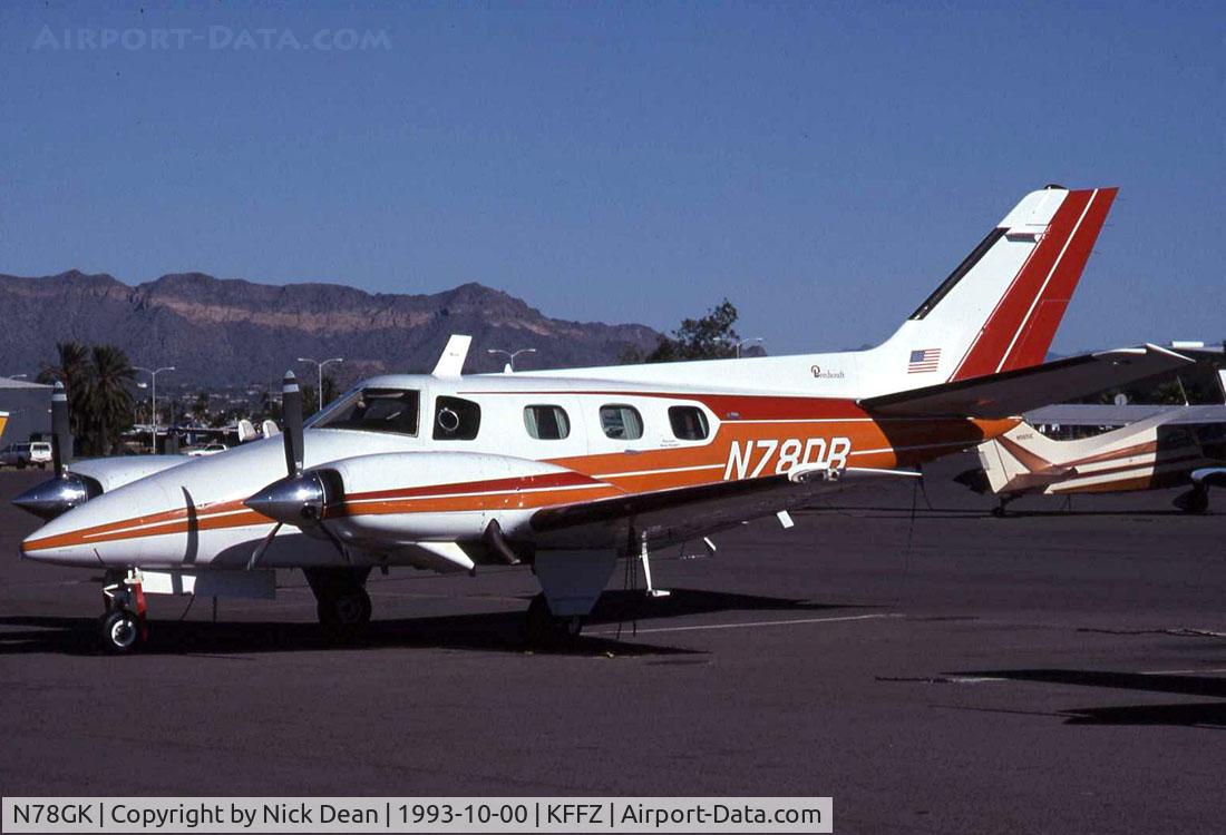 N78GK, 1976 Beech B-60 Duke C/N P-401, Then