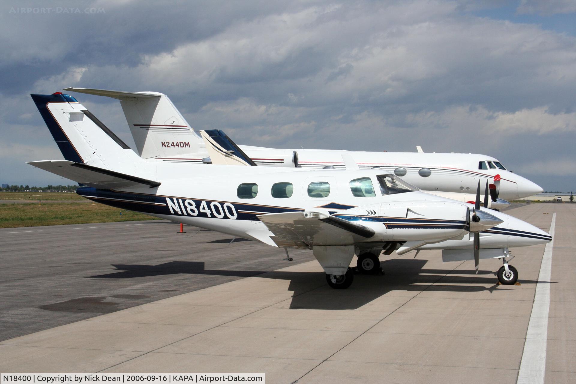 N18400, 1977 Beech B-60 Duke C/N P-412, /
