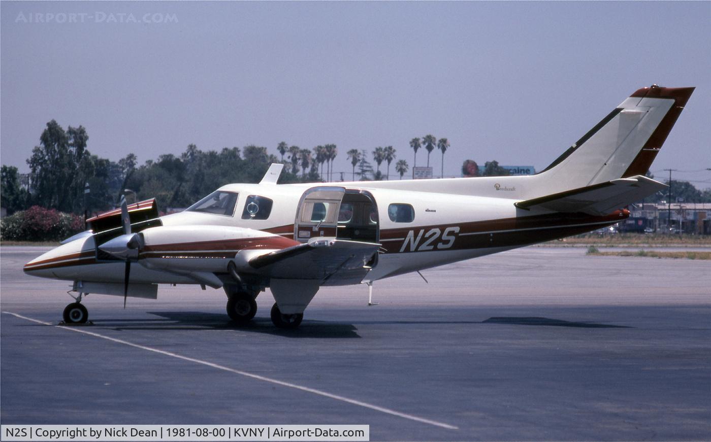 N2S, 1980 Beech B-60 Duke C/N P-542, Duke N2S C/N P-542 sadly W/O as N5AN 1st Jun 1989 hit terrain and burned