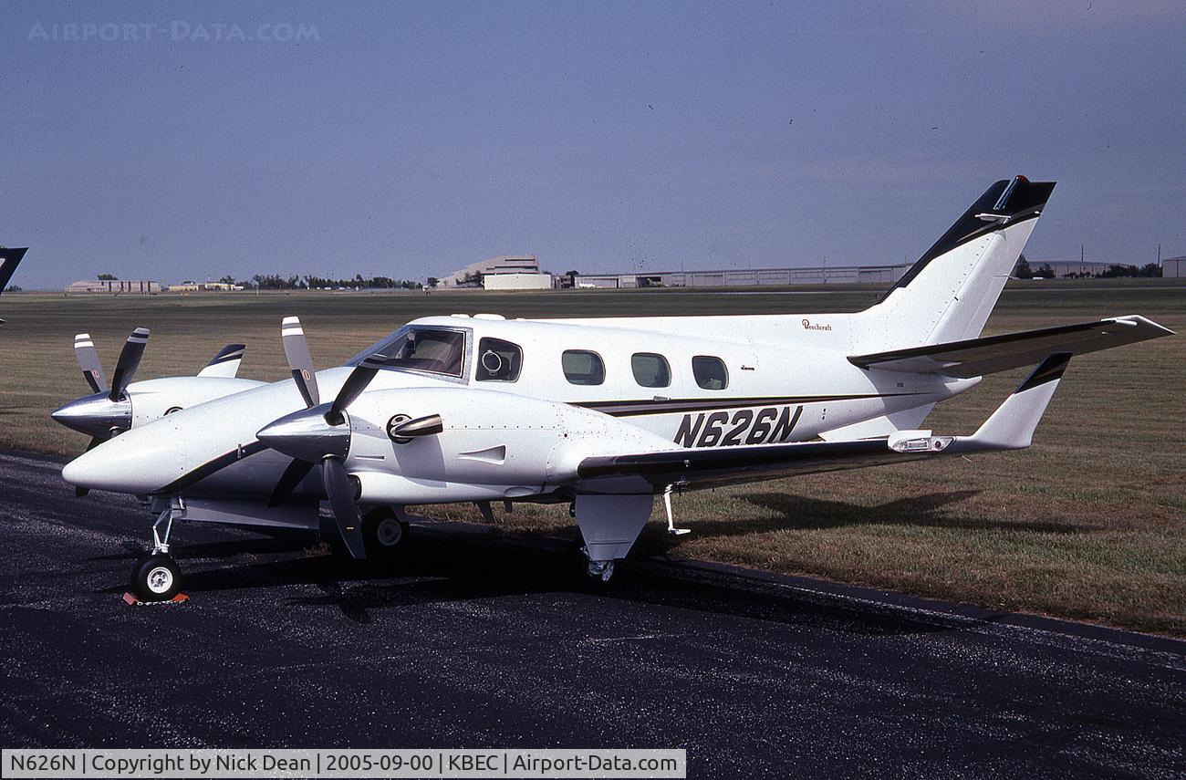N626N, 1980 Beech B-60 Duke C/N P-545, Turbine modified