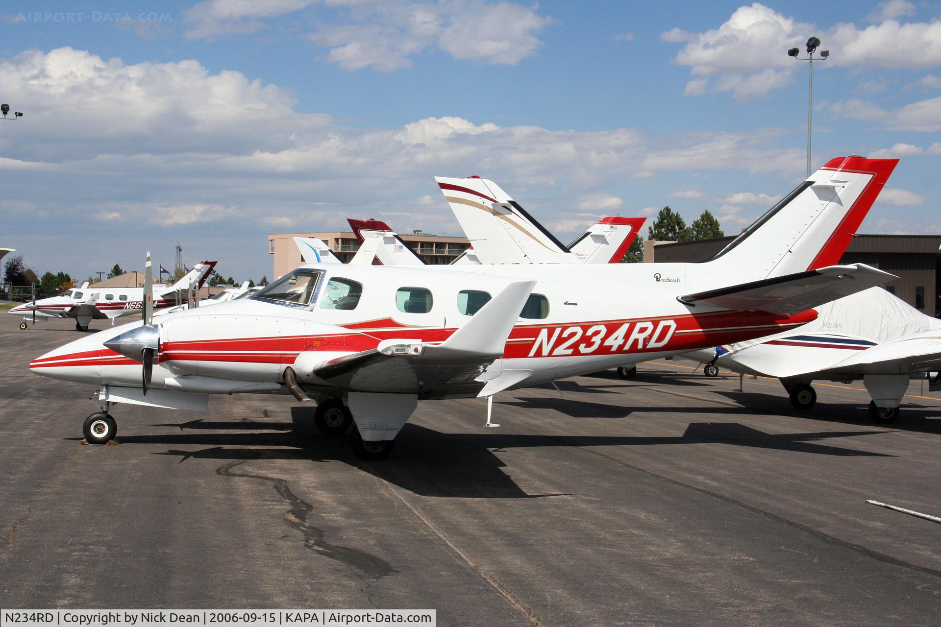 N234RD, 1981 Beech B-60 Duke C/N P-566, /