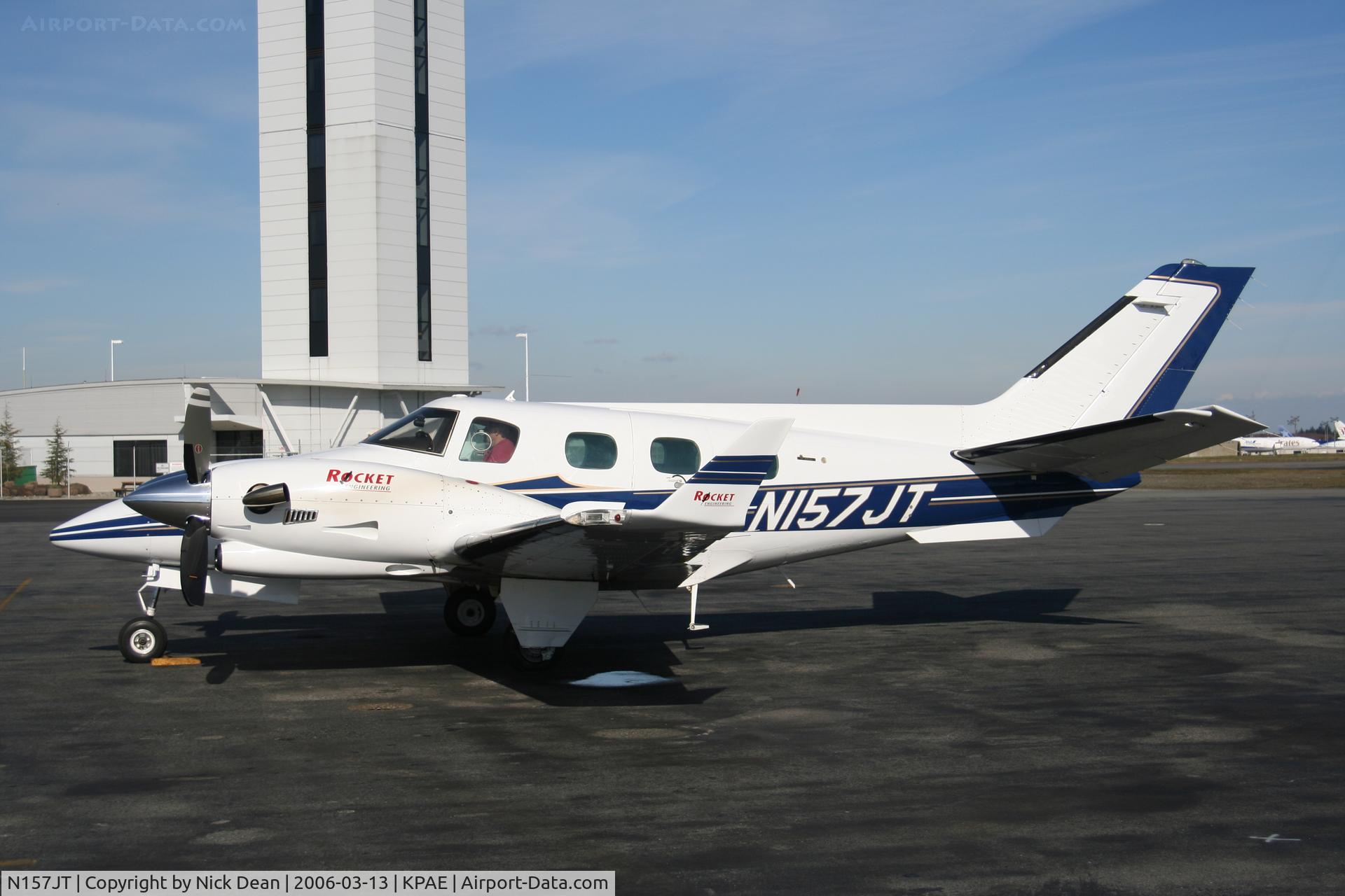 N157JT, 1982 Beech B-60 Duke C/N P-589, 1st Duke to be Turbine modified