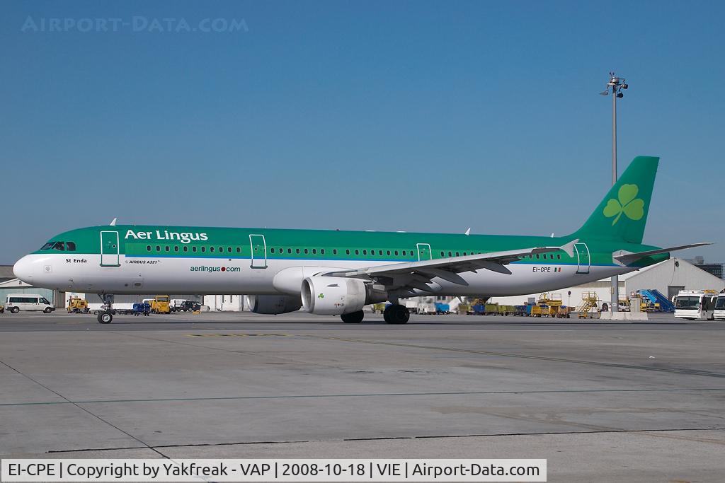 EI-CPE, 1998 Airbus A321-211 C/N 0926, Aer Lingus Airbus 321