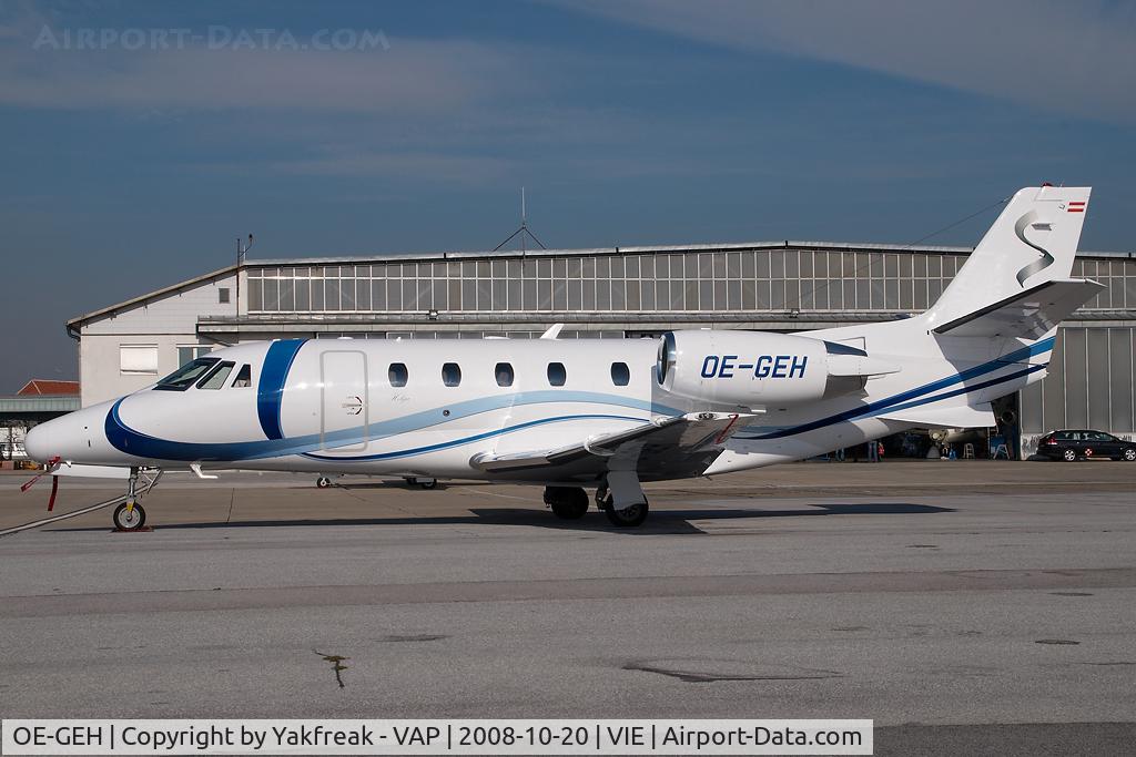 OE-GEH, 2008 Cessna 560XLS Citation Excel C/N 560-5755, Avcon Jet Cessna 560XL Citation Excel