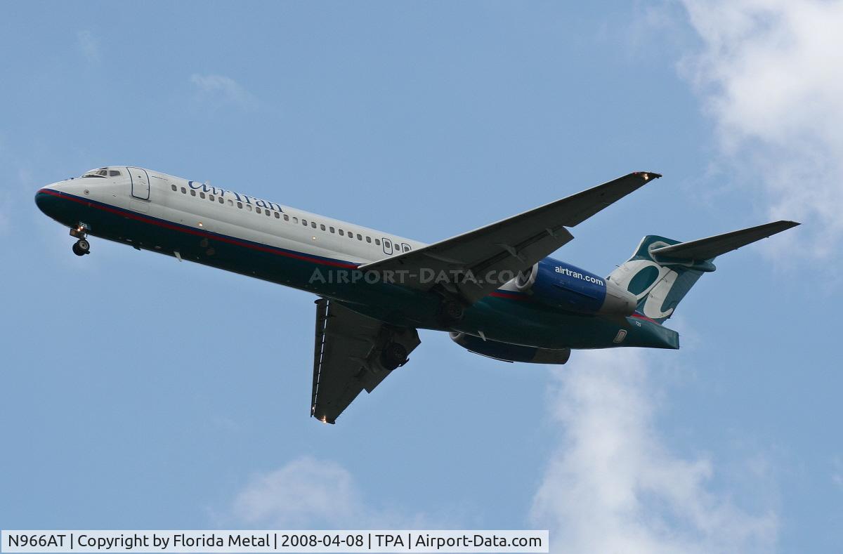 N966AT, 2001 Boeing 717-200 C/N 55027, Air Tran 717