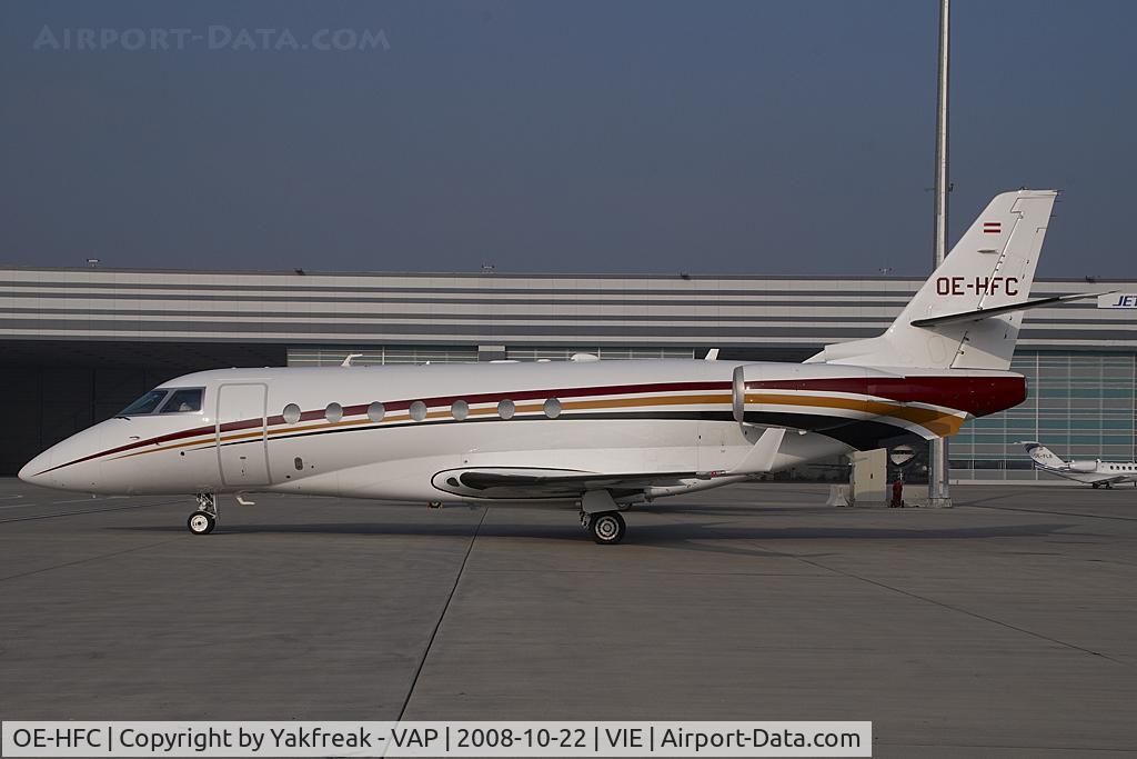 OE-HFC, Gulfstream Aerospace Gulfstream 200 C/N 50, Jet Alliance Gulfstream 200