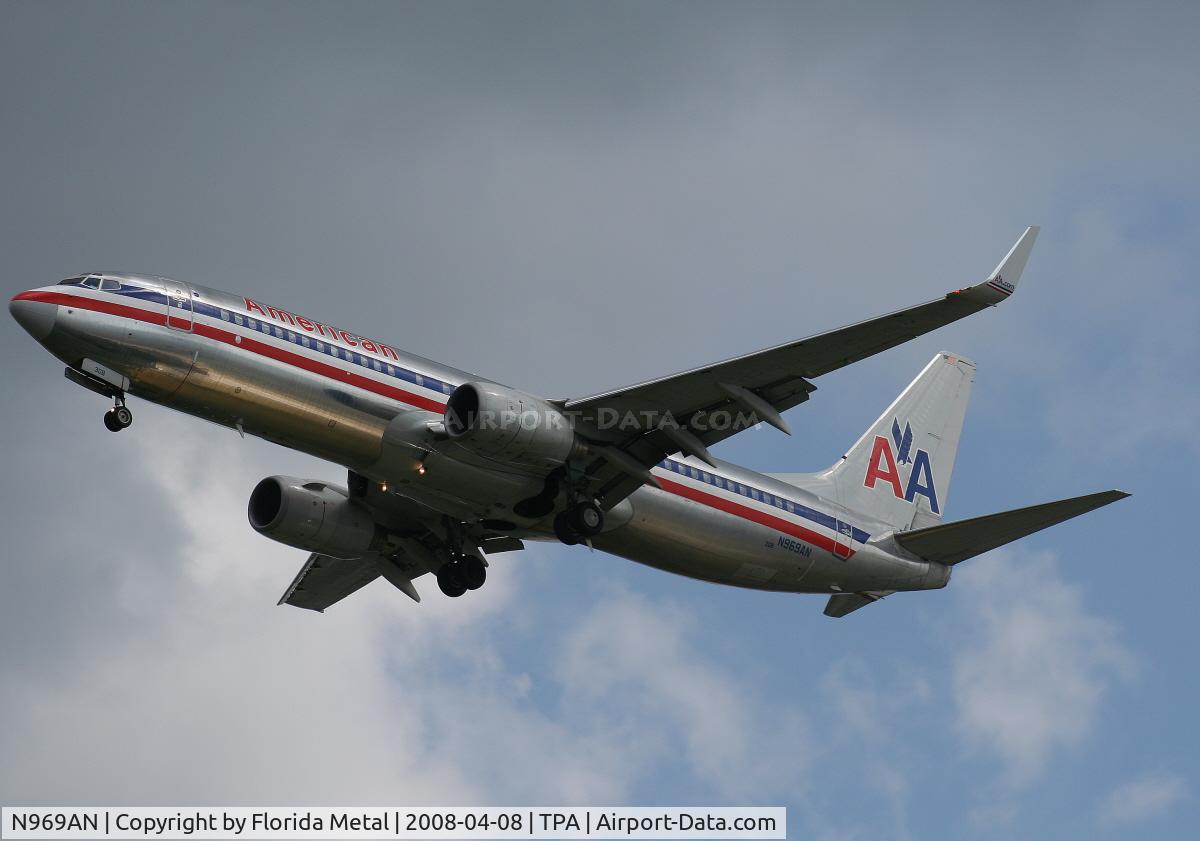 N969AN, 2001 Boeing 737-823 C/N 29546, American 737-800
