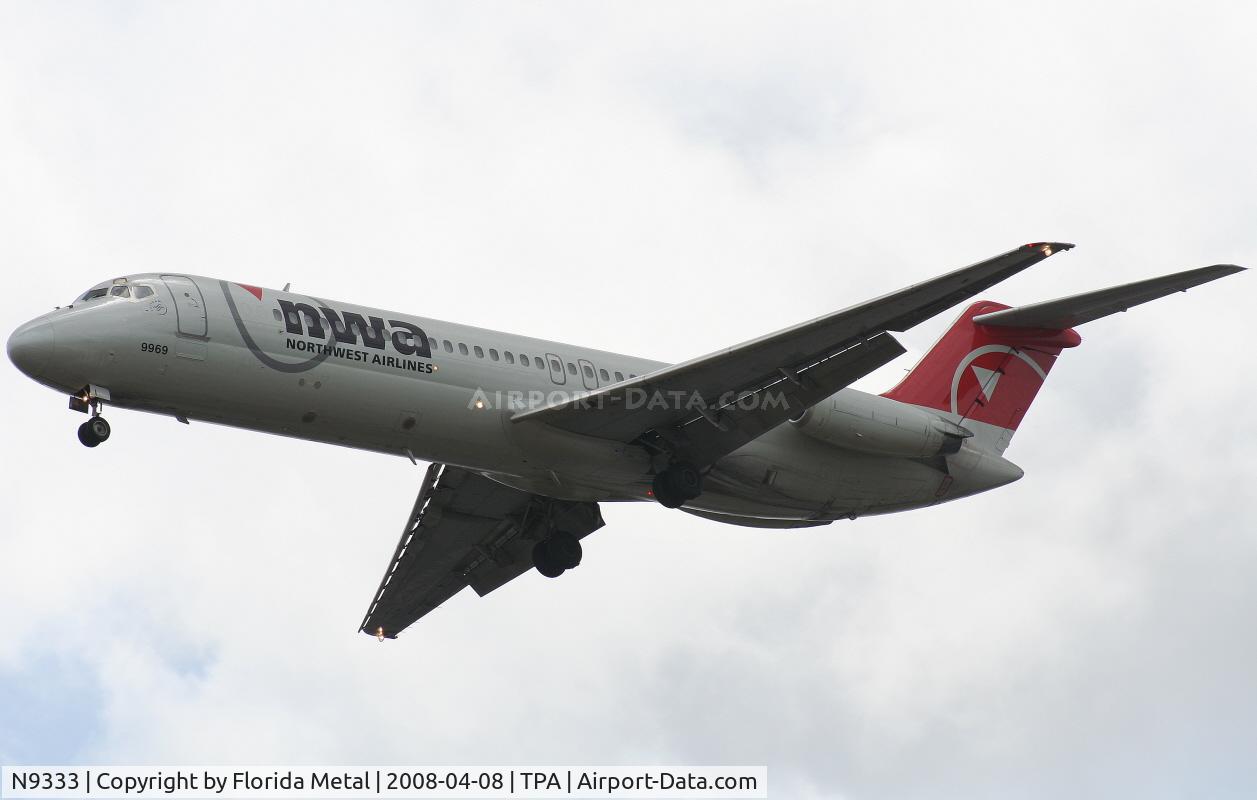N9333, 1968 Douglas DC-9-31 C/N 47246, Northwest DC-9-31