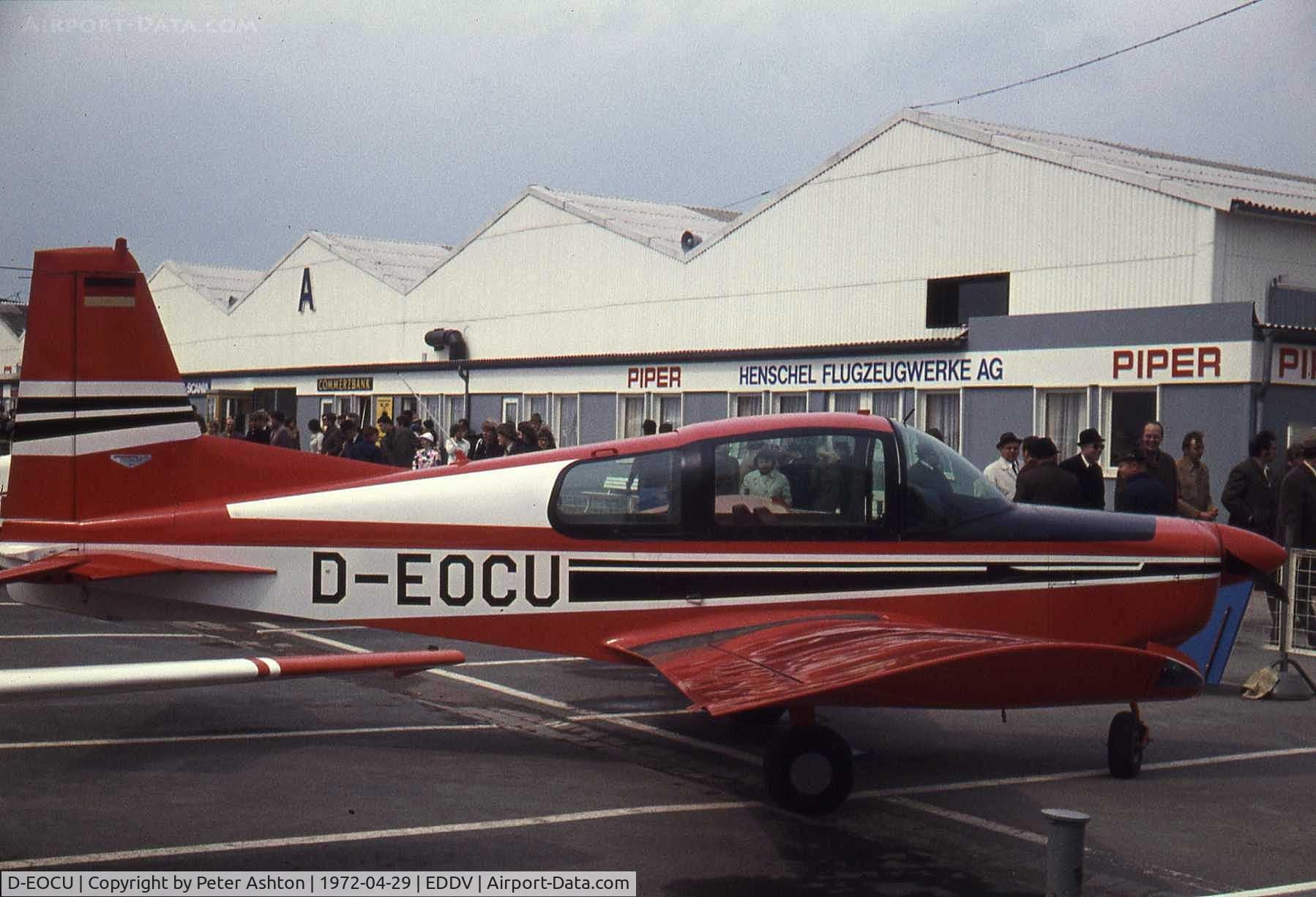 D-EOCU, American Aviation AA-5 Traveler C/N AA5-0018, American Aviation AA.5 Traveler