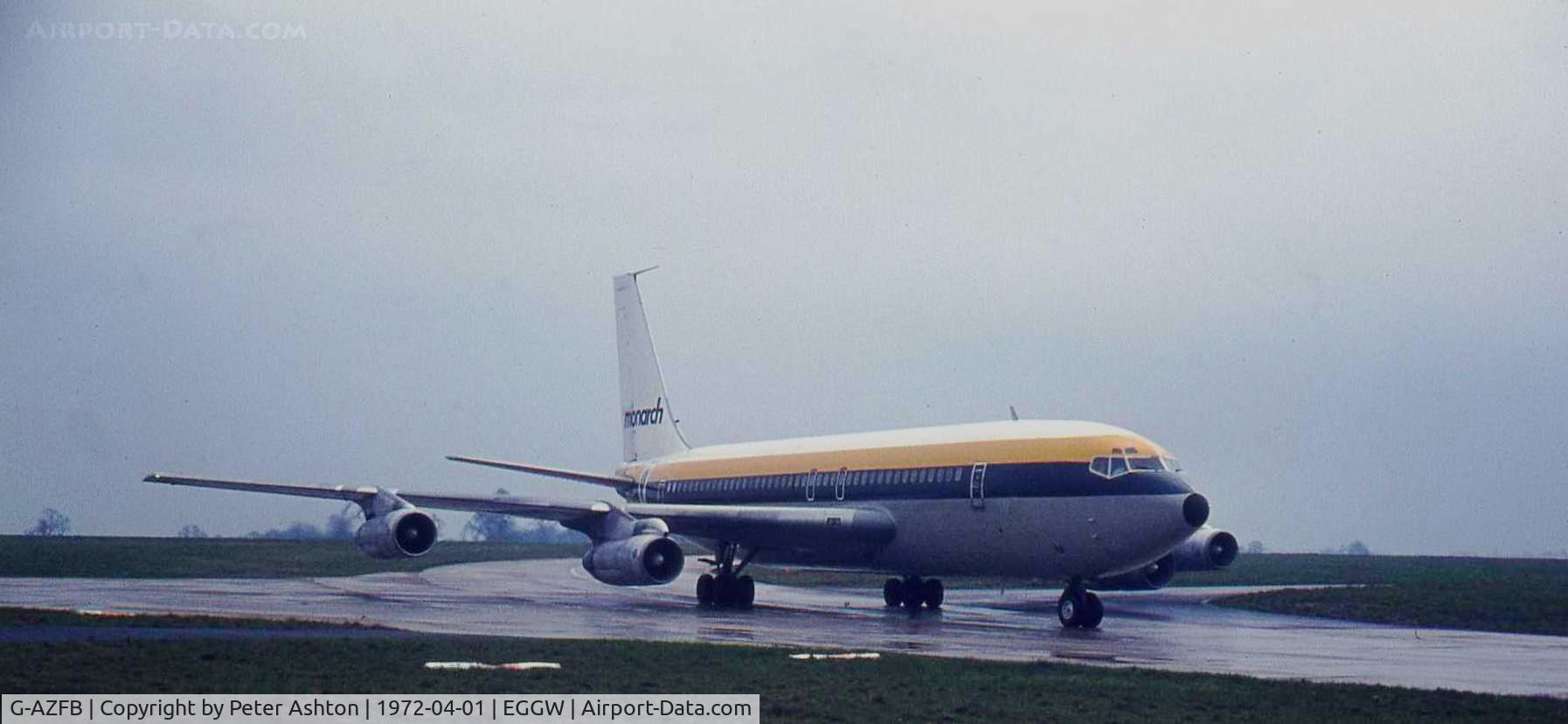 G-AZFB, 1961 Boeing 720-051B C/N 18381, Monarch