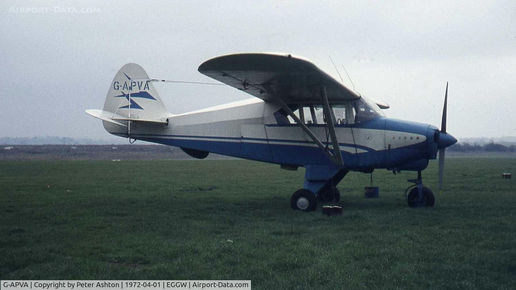G-APVA, 1959 Piper PA-22-160 Tri Pacer C/N 22-6741, Tri-Pacer