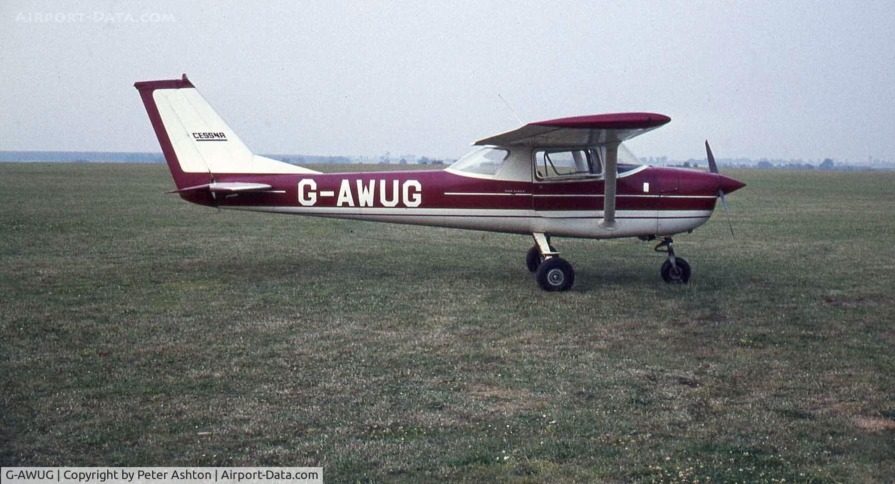 G-AWUG, 1968 Reims Cessna F150H C/N 0299, At Swanton Morley near Norwich, England