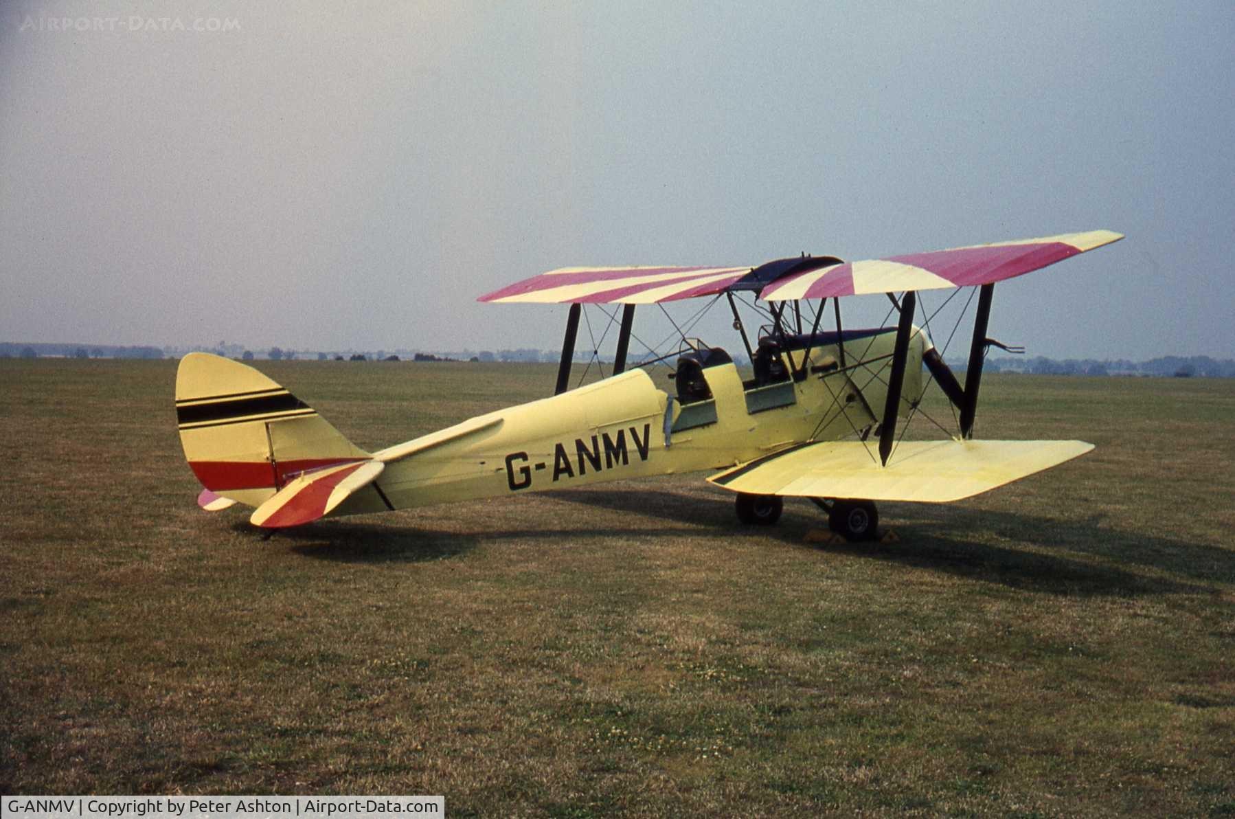 G-ANMV, 1940 De Havilland DH-82A Tiger Moth II C/N 83745, At Swanton Morley near Norwich, England