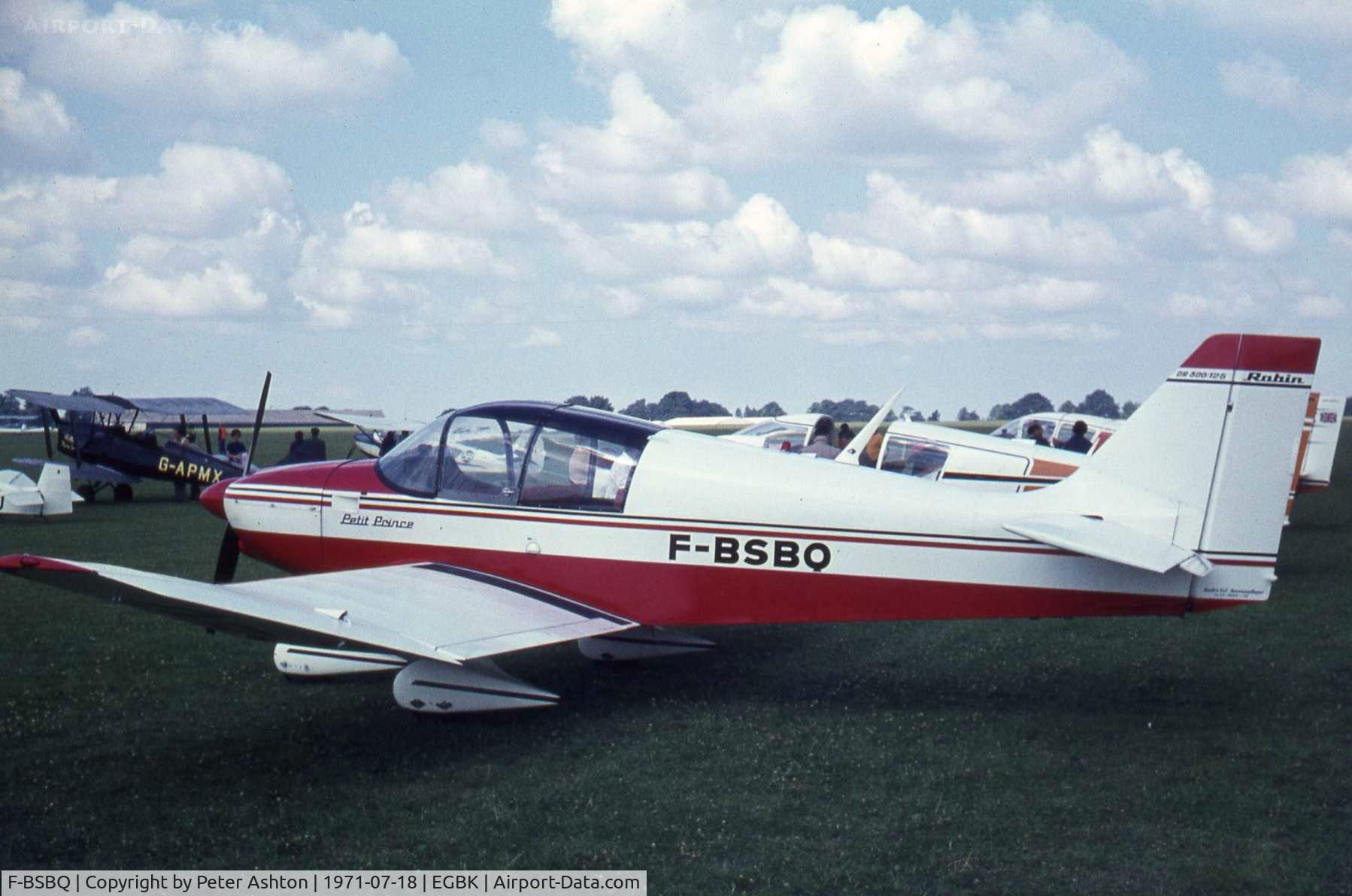 F-BSBQ, CEA DR 315 C/N 485, PFA Rally 1971