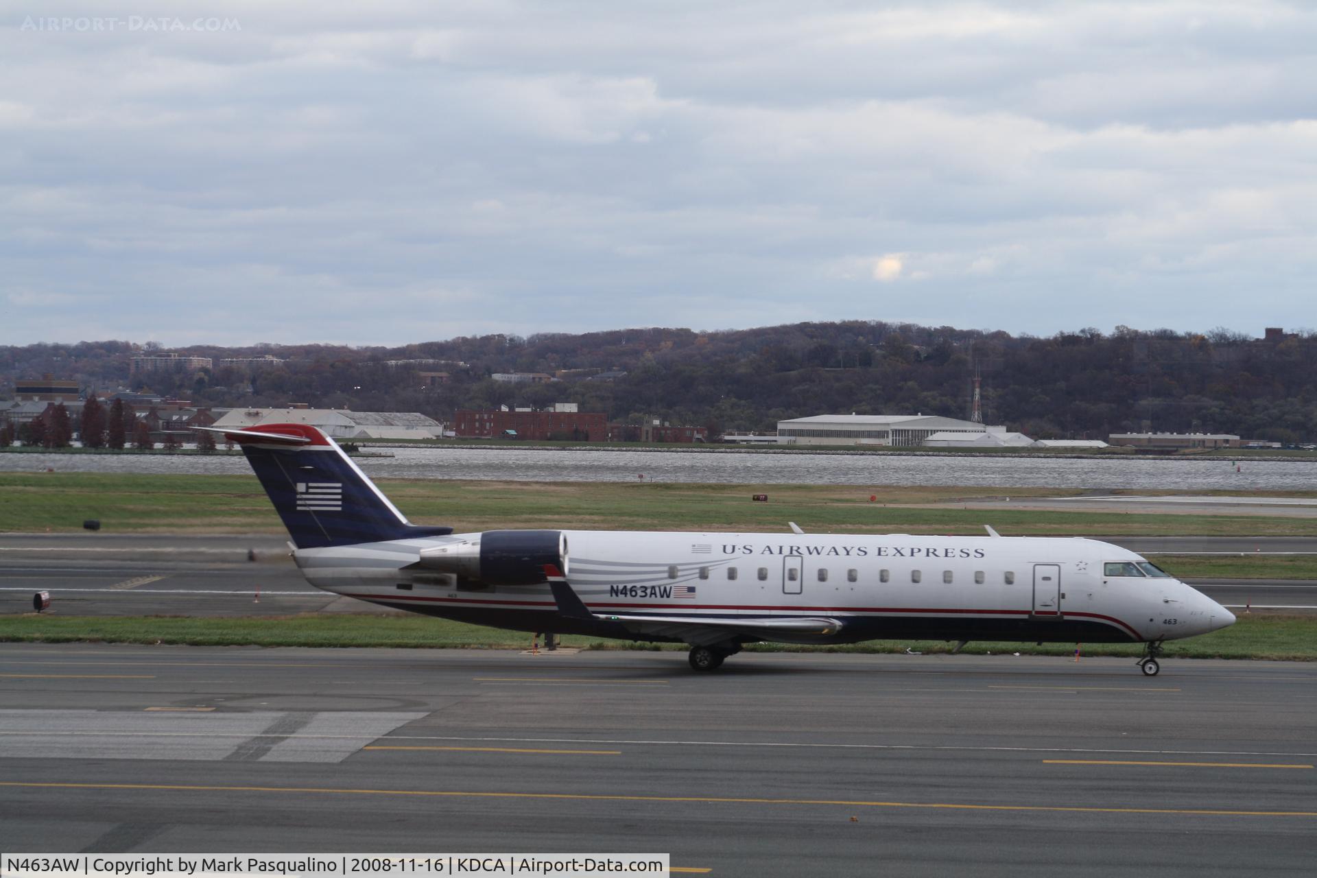 N463AW, 2003 Bombardier CRJ-200LR (CL-600-2B19) C/N 7878, CL-600-2B19