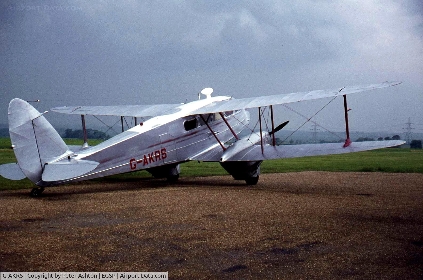 G-AKRS, 1946 De Havilland DH-89A Dominie II/Dragon Rapide C/N 6952, Dragon Rapide
