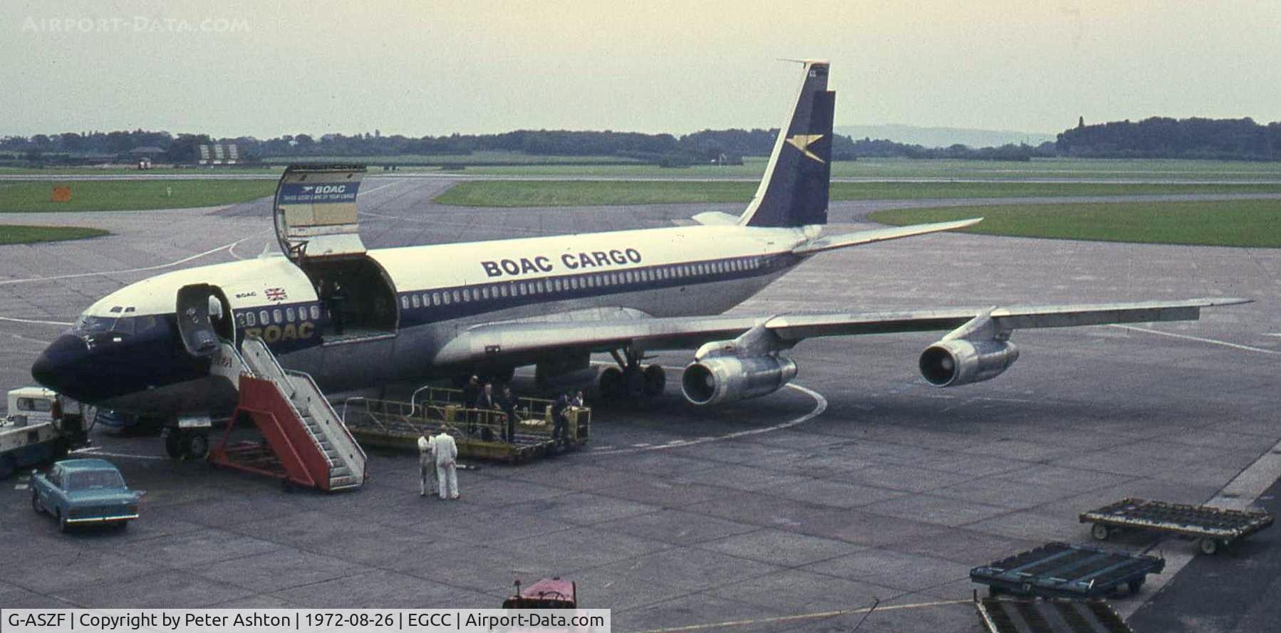 G-ASZF, 1965 Boeing 707-336C C/N 18924, BOAC-Cargo