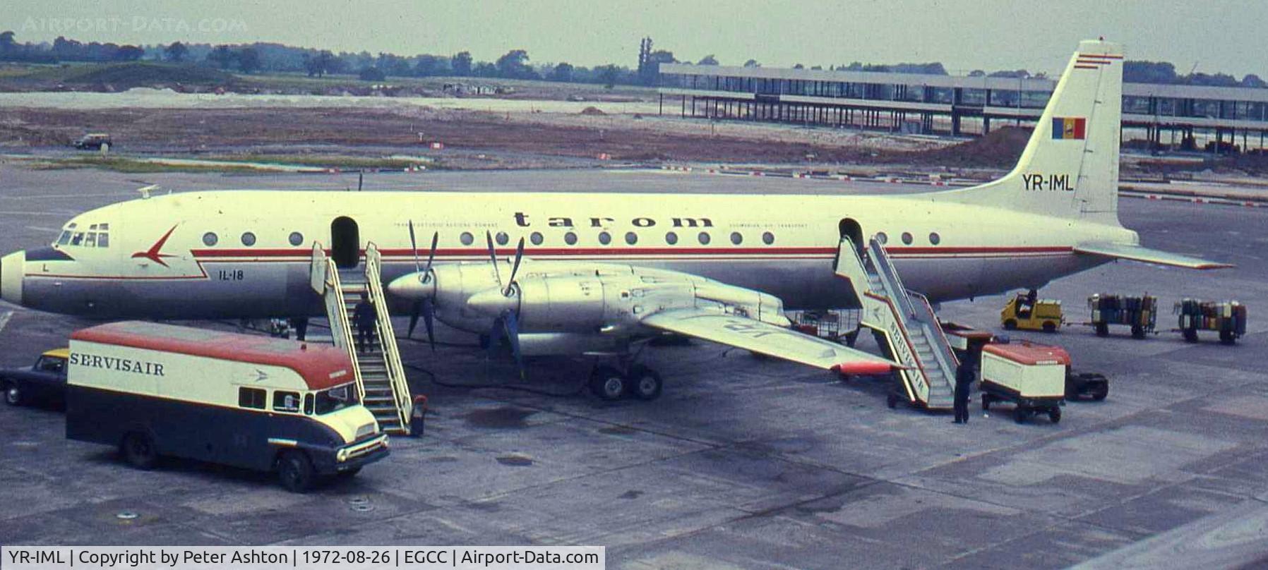 YR-IML, 1967 Ilyushin IL-18V C/N 187009903, Tarom