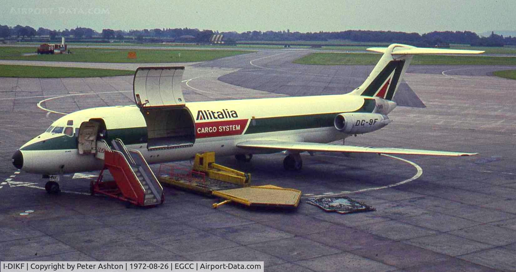 I-DIKF, 1968 Douglas DC-9-32F C/N 47220, Alitalia Cargo System