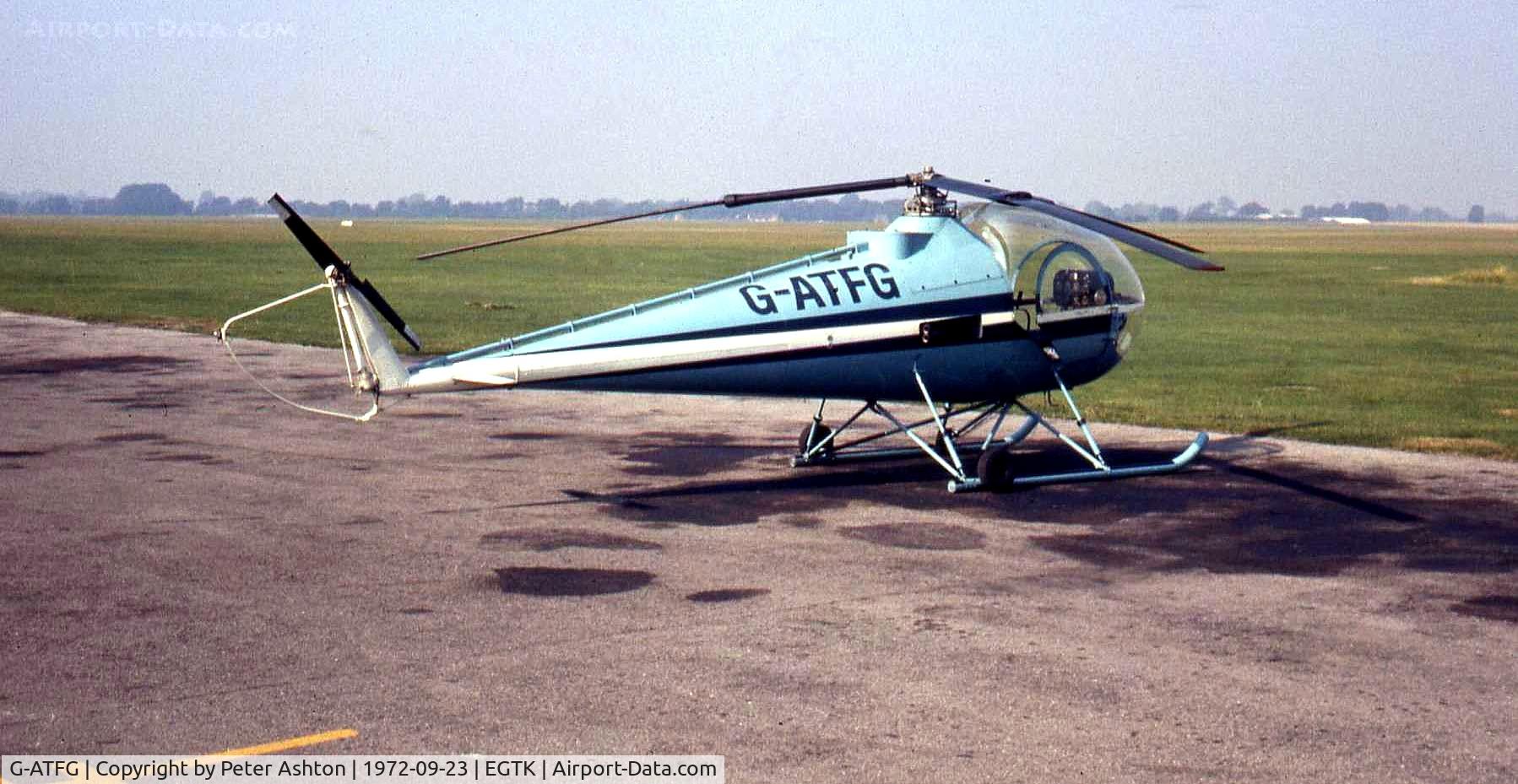 G-ATFG, 1965 Brantly B-2B C/N 448, Shot while still in service