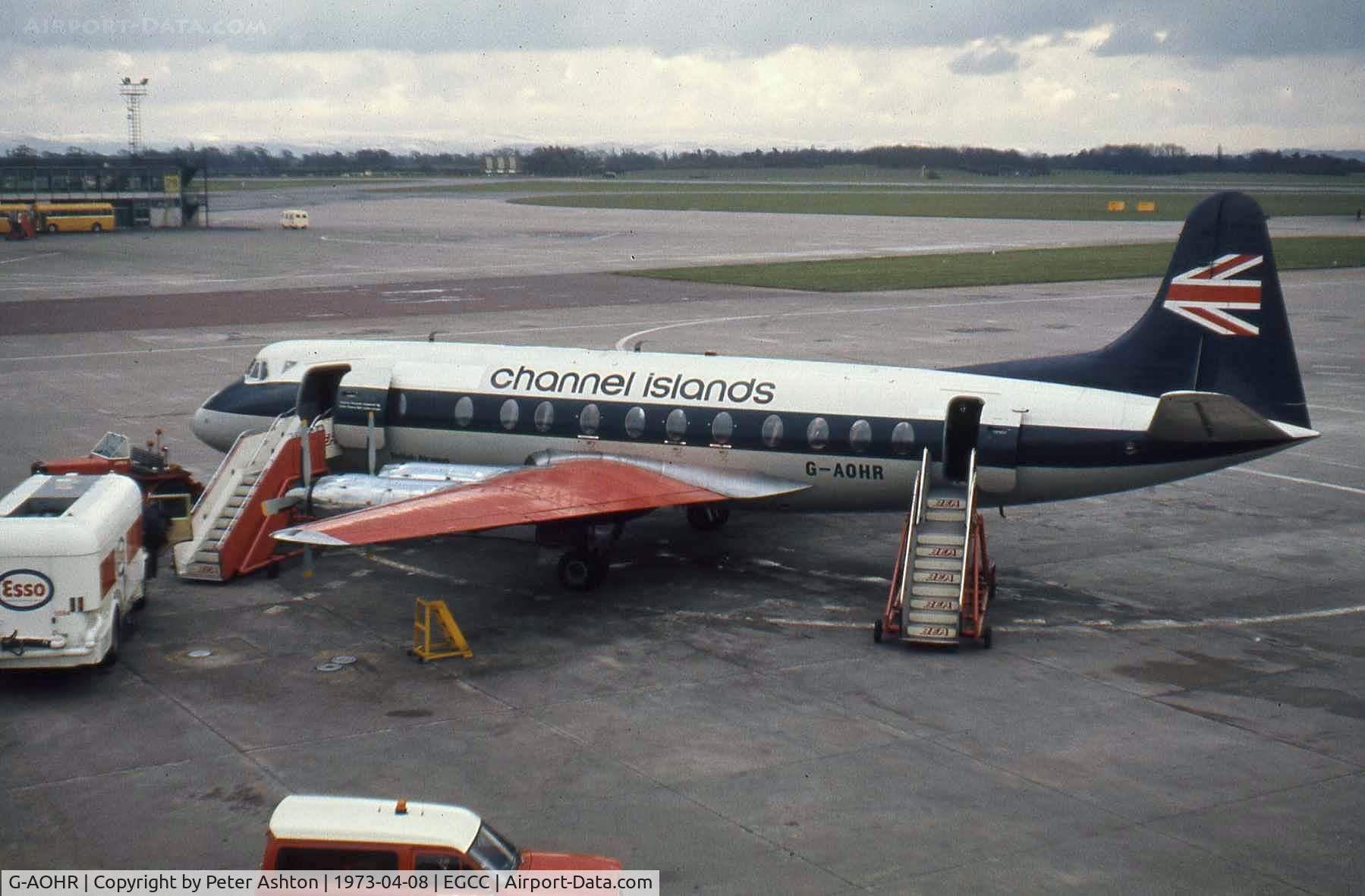G-AOHR, 1957 Vickers Viscount 802 C/N 166, BEA-Channel Islands