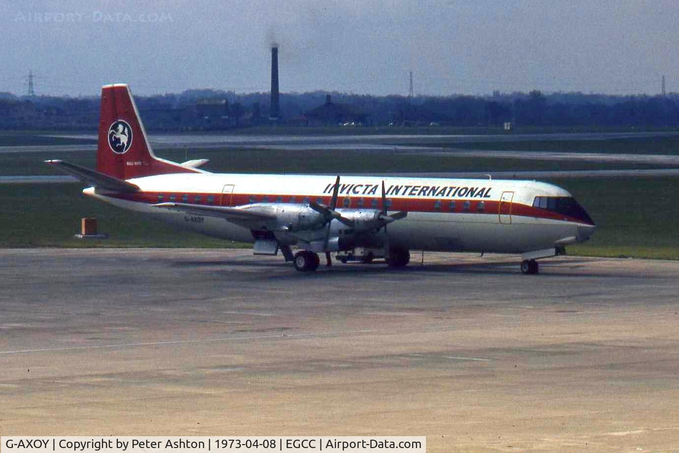 G-AXOY, 1960 Vickers Vanguard 952 C/N 727, Invicta