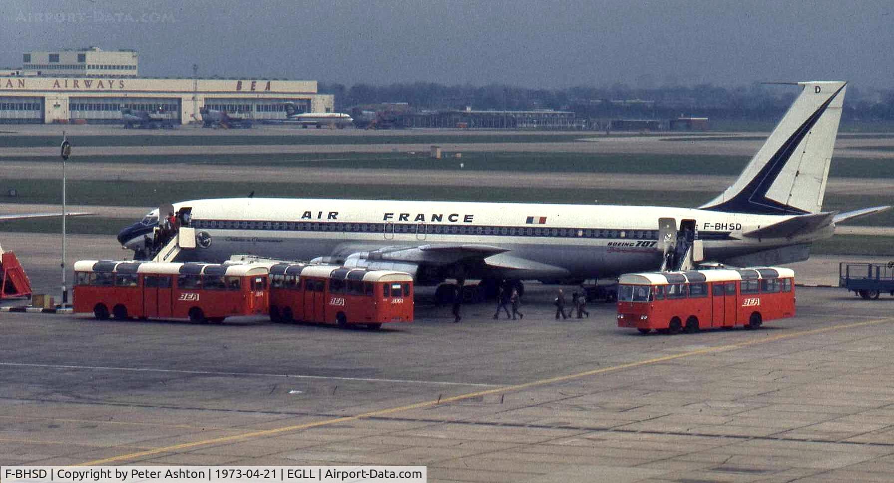F-BHSD, 1959 Boeing 707-328B C/N 17616, Air France