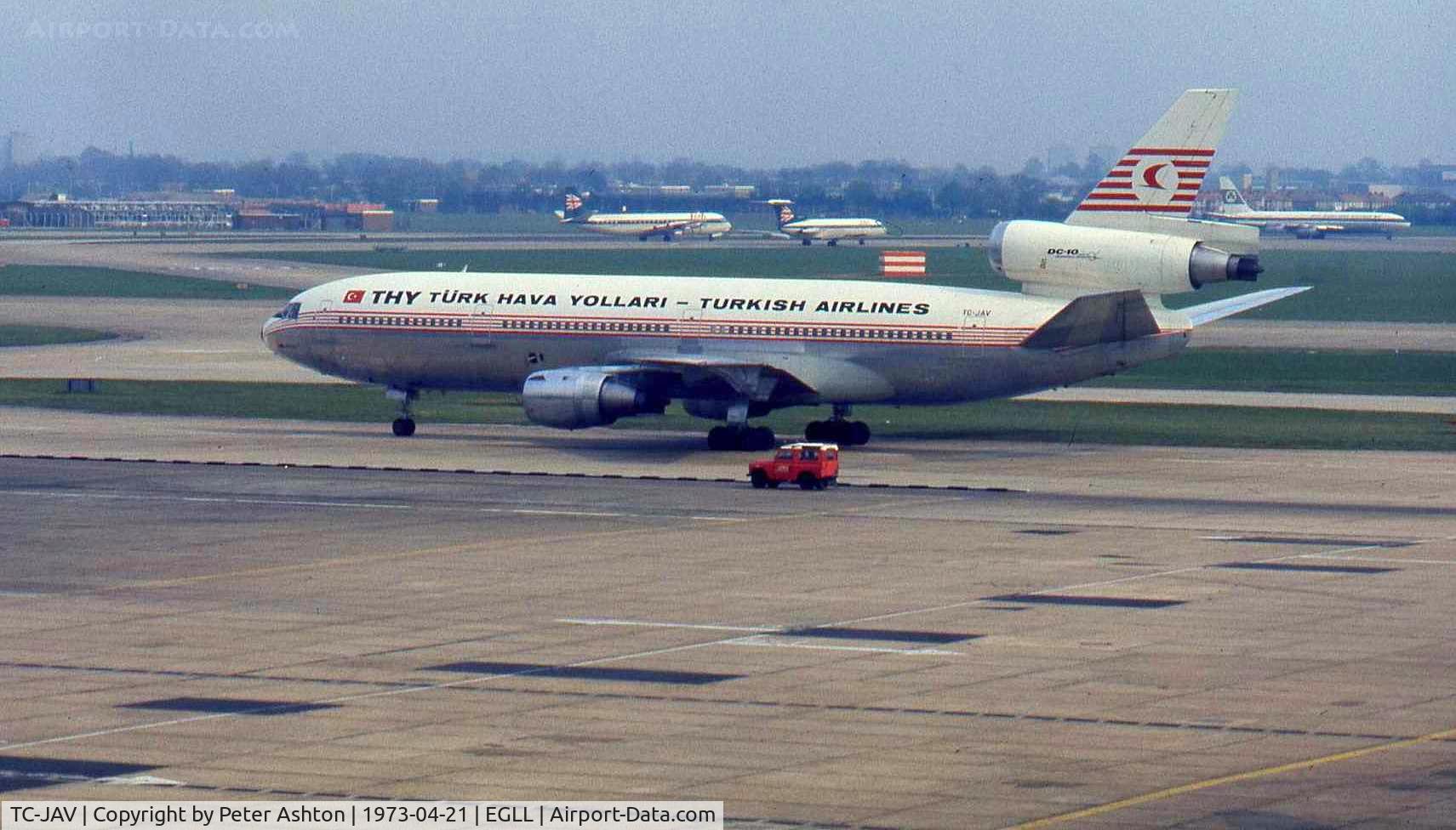TC-JAV, 1972 Douglas DC-10-10 C/N 46704, THY Douglas DC-10