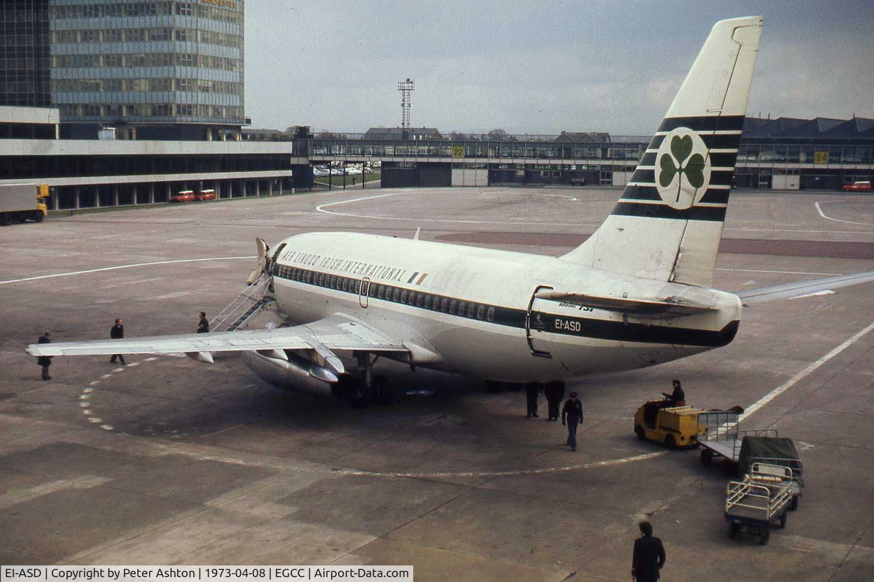 EI-ASD, 1969 Boeing 737-248C C/N 20219, Aer Lingus Boeing 737-248C
