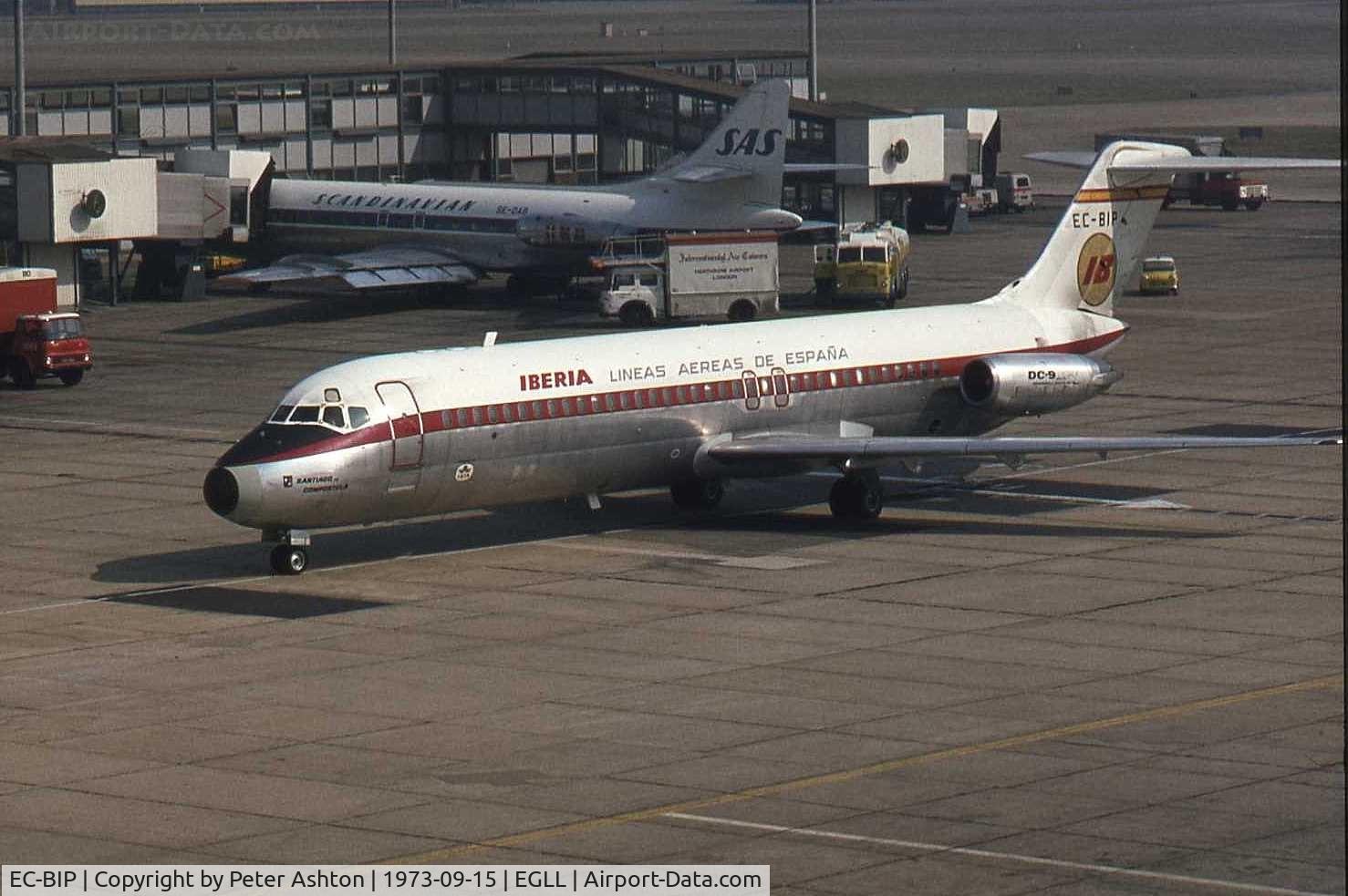 EC-BIP, 1967 Douglas DC-9-32 C/N 47091, Iberia Douglas DC-9-32