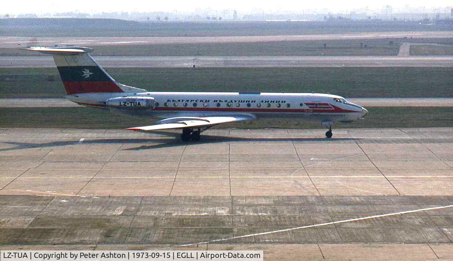 LZ-TUA, 1968 Tupolev Tu-134 C/N 8350405, Balkan Tupolev TU-134