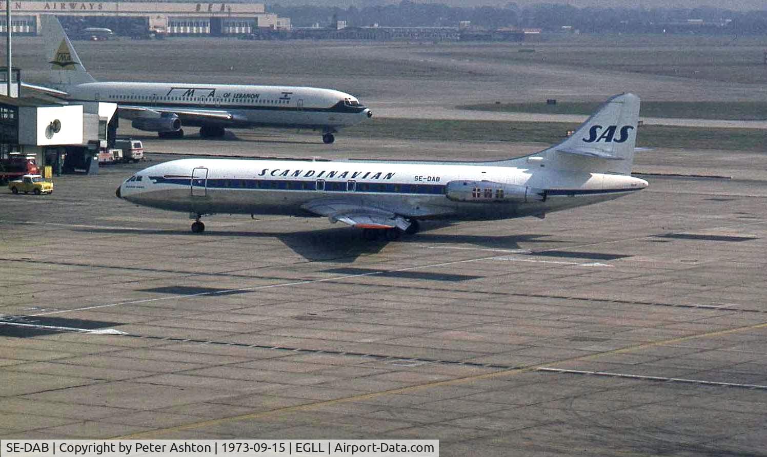 SE-DAB, 1959 Sud Aviation SE-210 Caravelle III C/N 011, SAS SE210 Caravelle III