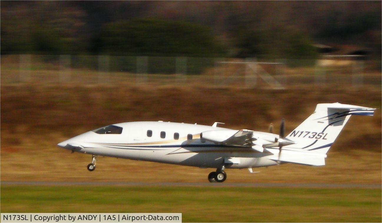 N173SL, 2007 Piaggio P-180 C/N 1146, AVANTAIR DEPARTING 1A5