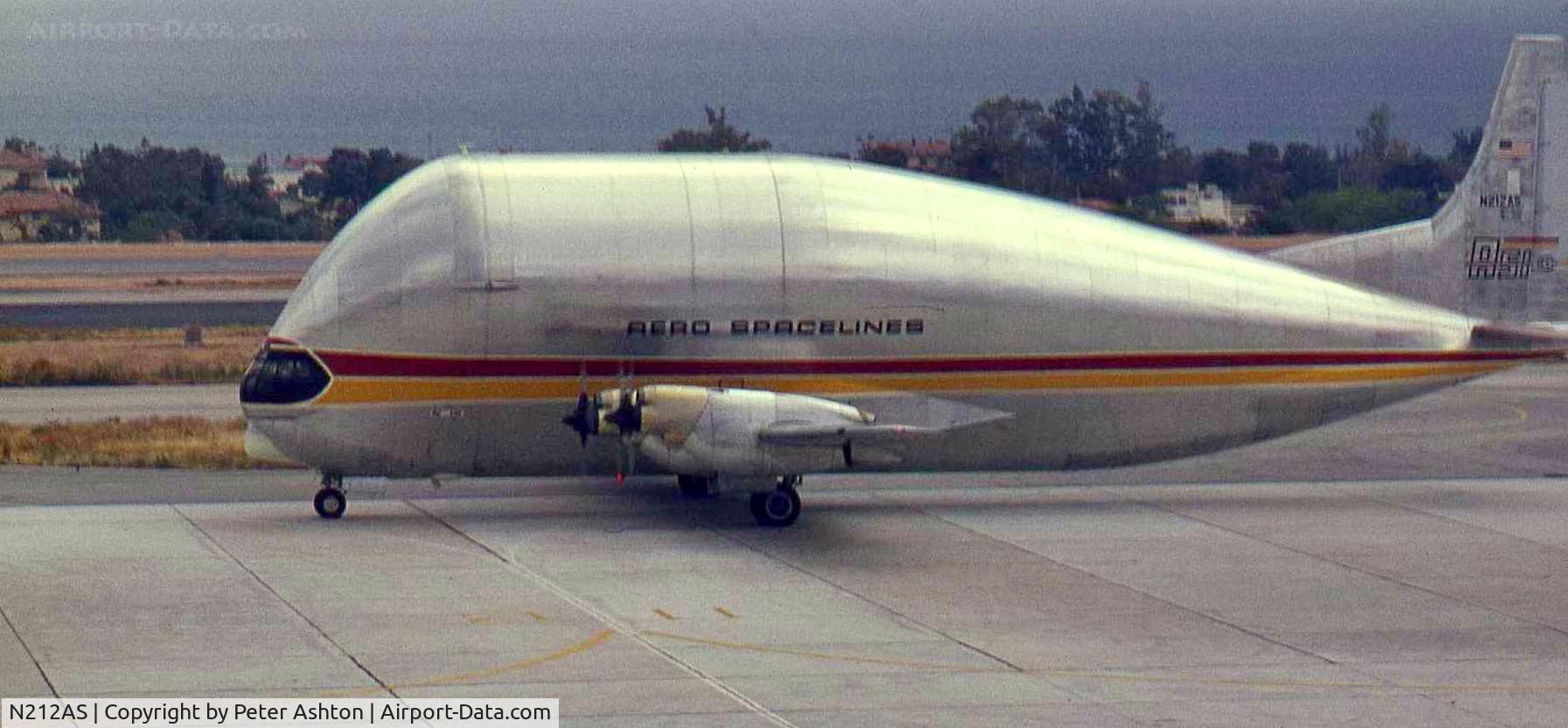 N212AS, 1969 Aero Spacelines 377SGT Super Guppy Turbine C/N 0002, Aerospacelines Super Guppy at the old Athens Hellenikon Airport LGAT