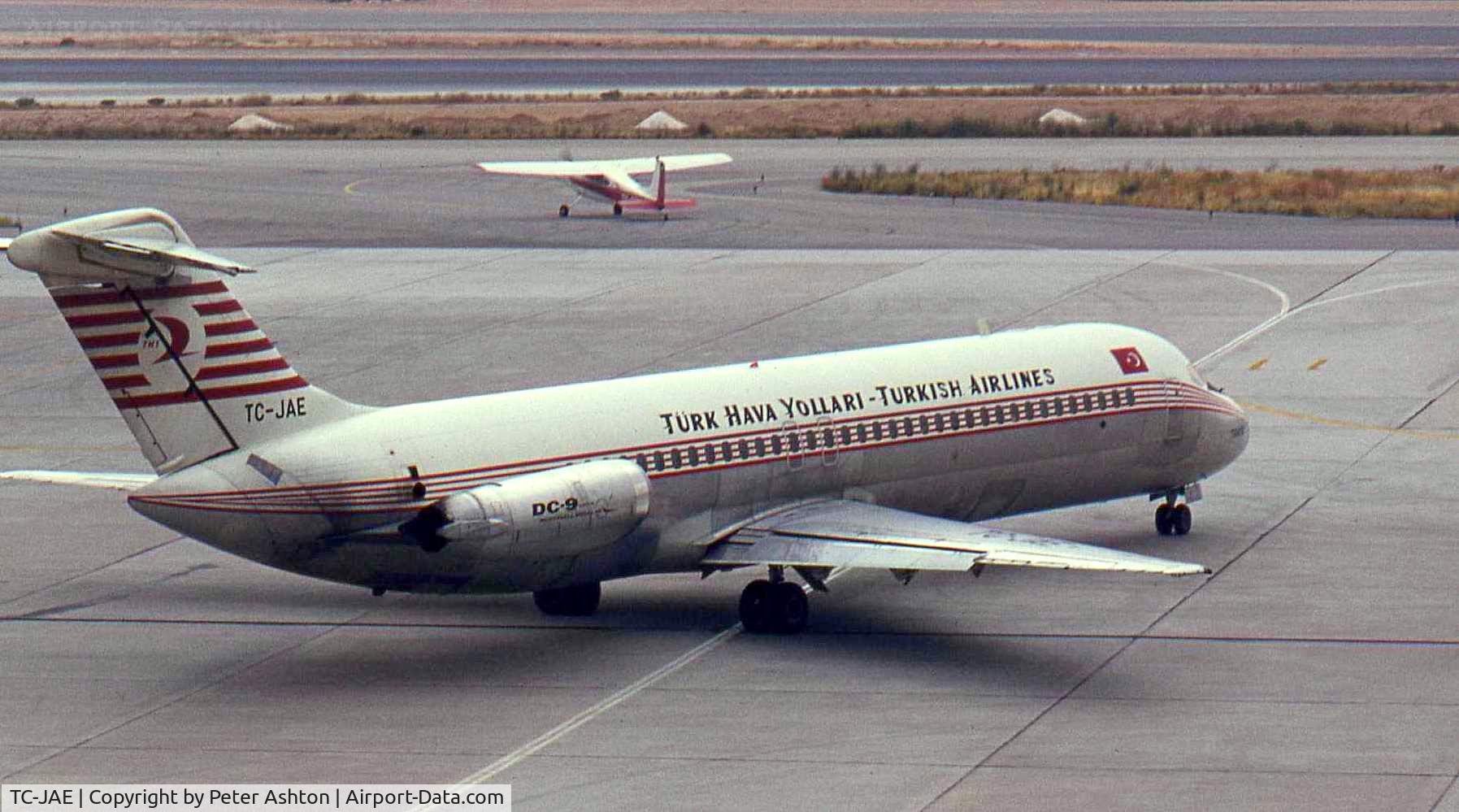 TC-JAE, 1969 Douglas DC-9-32 C/N 47489, THY Douglas DC-9-32 at the old Athens Hellenikon Airport LGAT