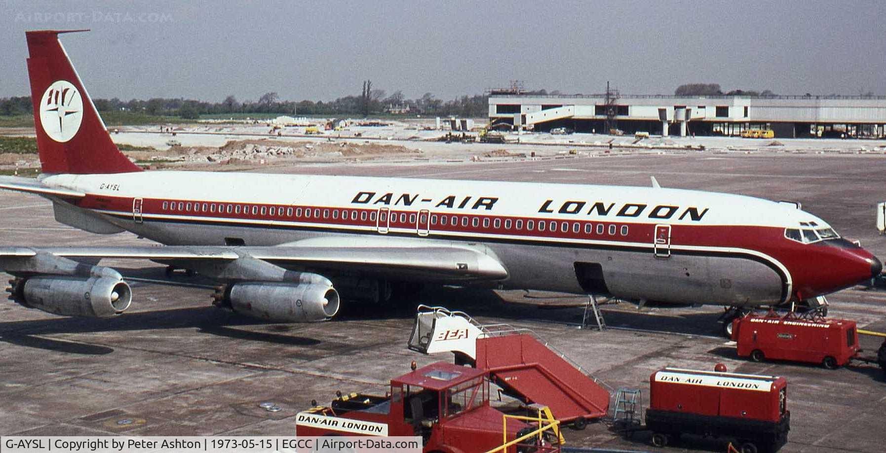 G-AYSL, 1959 Boeing 707-321 C/N 17599, Dan-Air