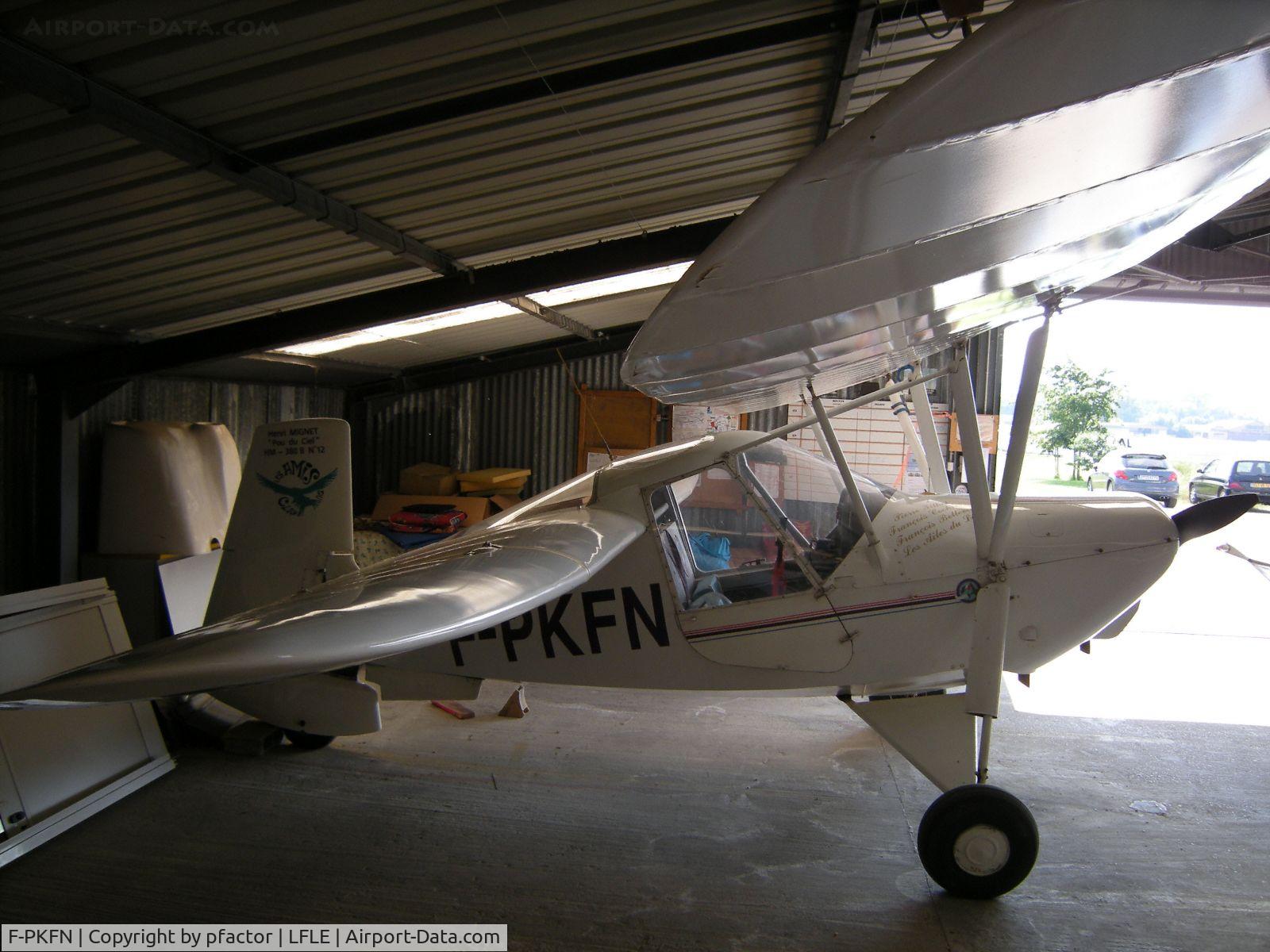 F-PKFN, 1941 Mignet HM.381 Pou-du-Ciel C/N 12, Unique aircraft in France