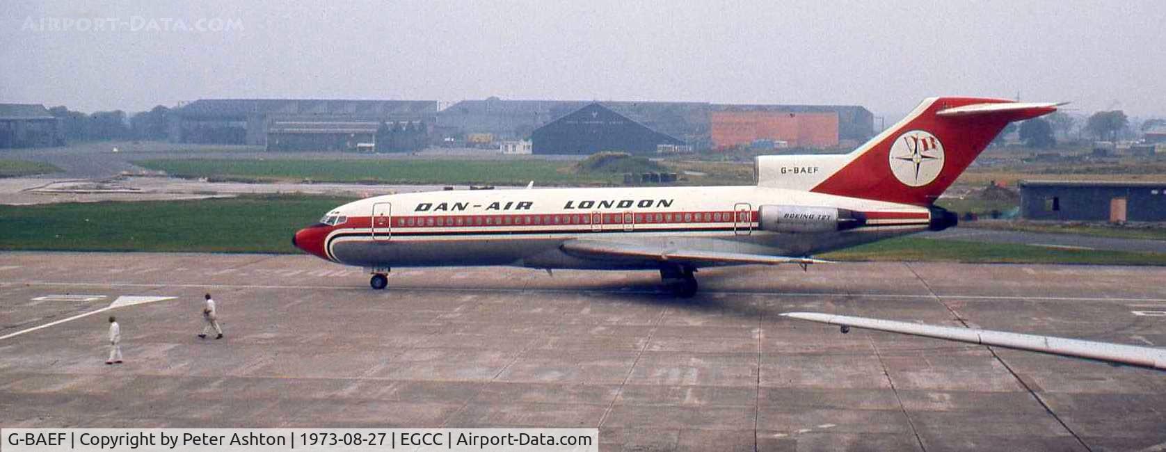 G-BAEF, 1966 Boeing 727-46 C/N 18879, Dan-Air
